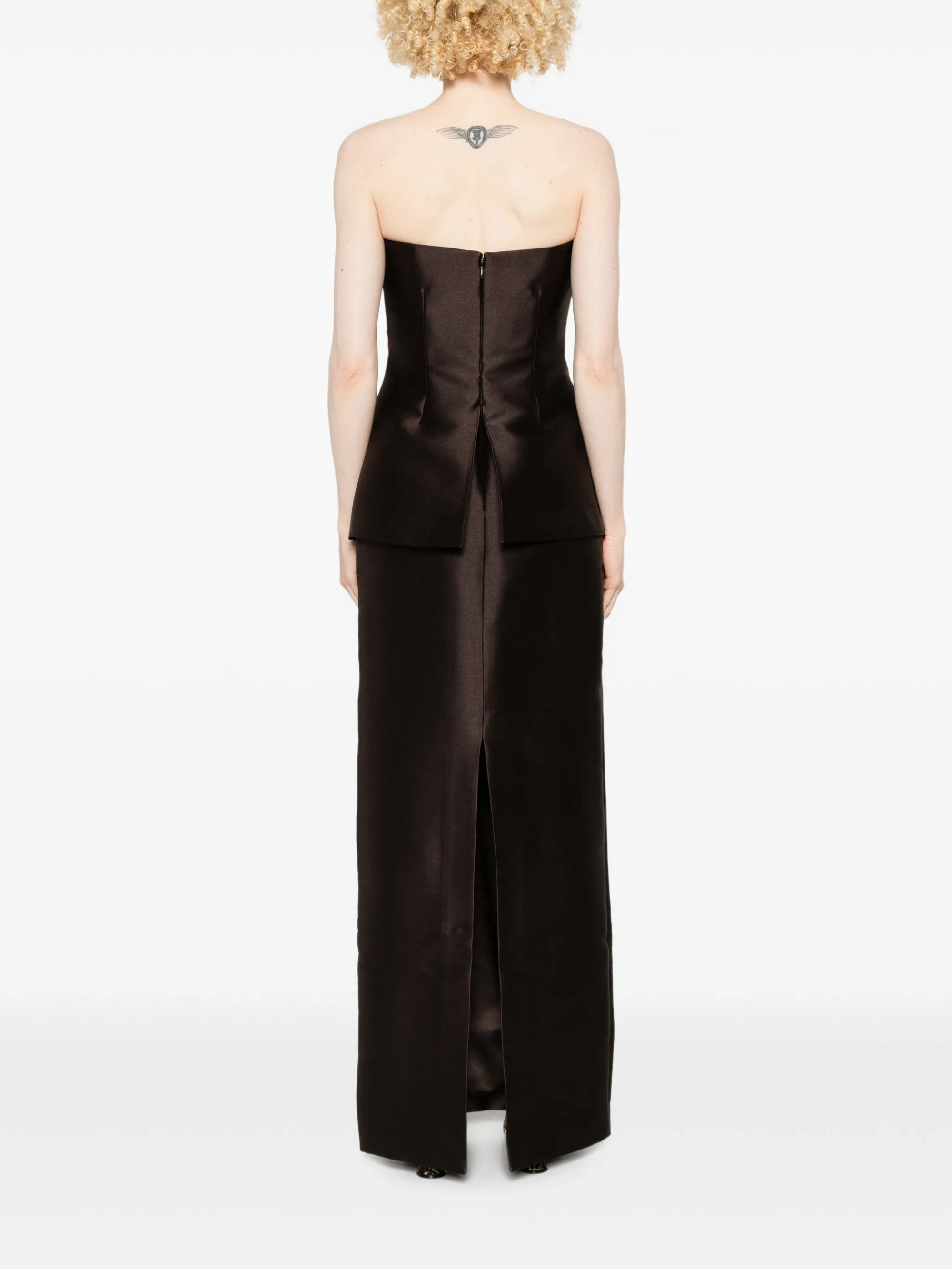 LUCILLE MAXI DRESS #CHESNUT SOLACE LONDON Dress OS47034