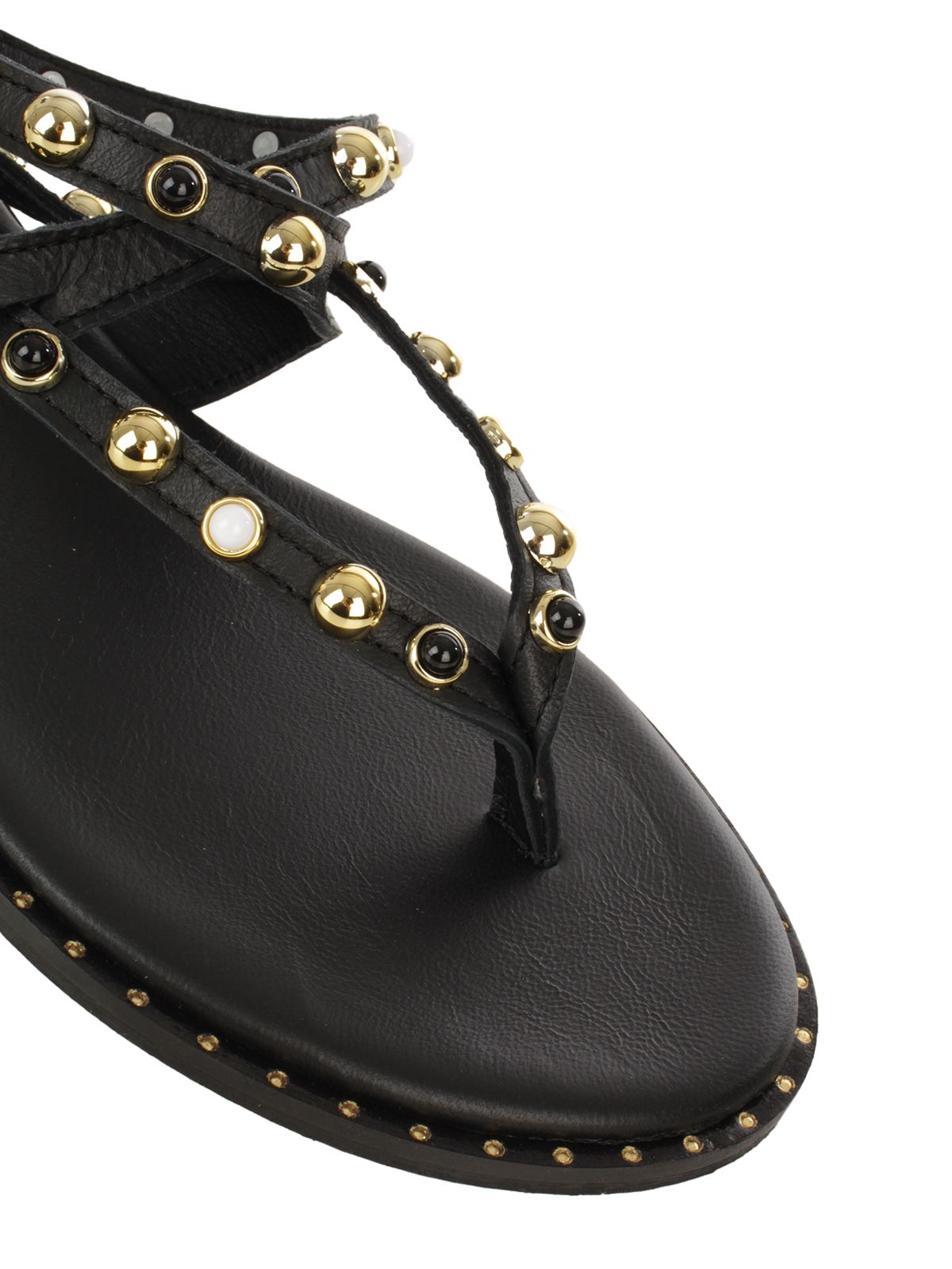 SANDALI #BLACK MOSAIC  Shoes T-MARION