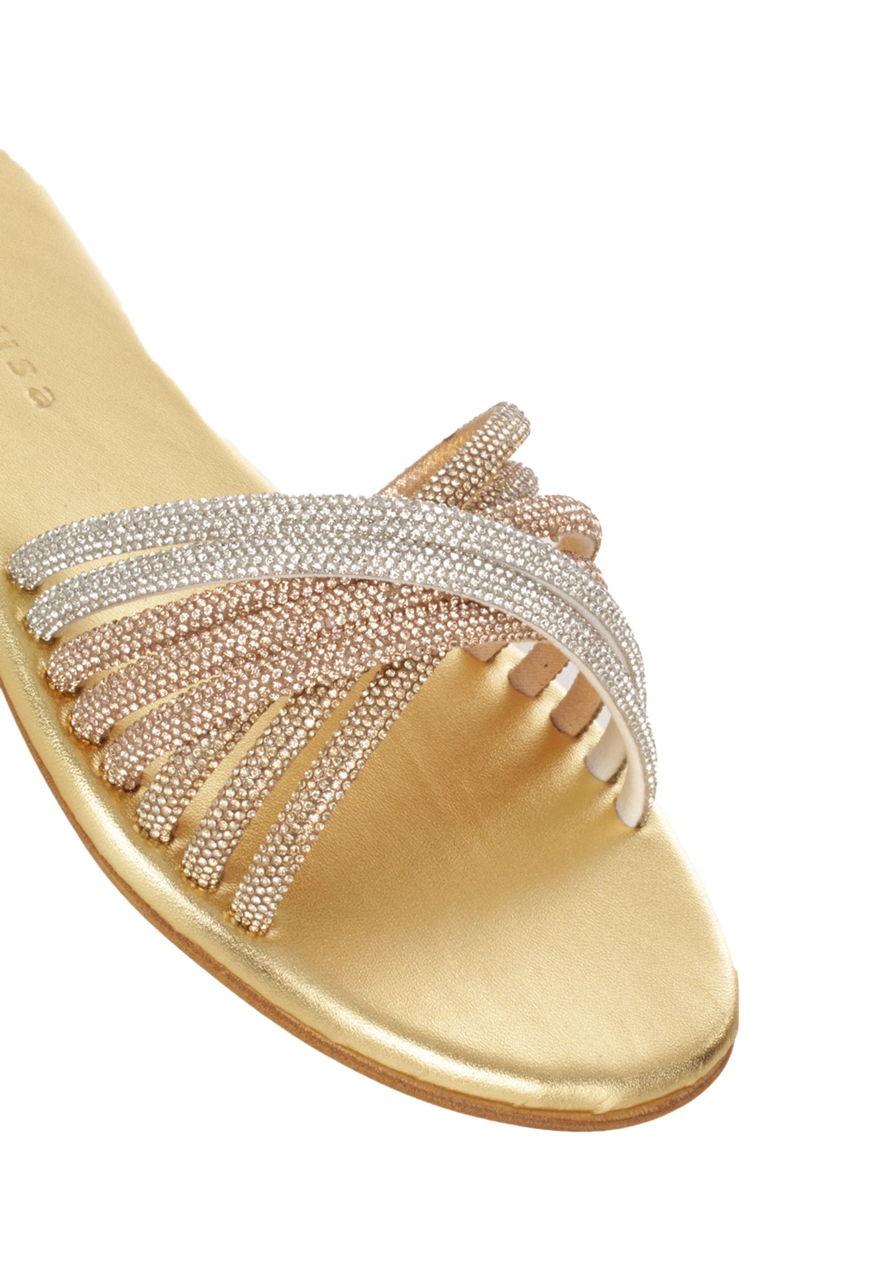 SANDALI STRASS #SIL/GOLD/R.GOLD MOSAIC  Shoes F-COLETTE