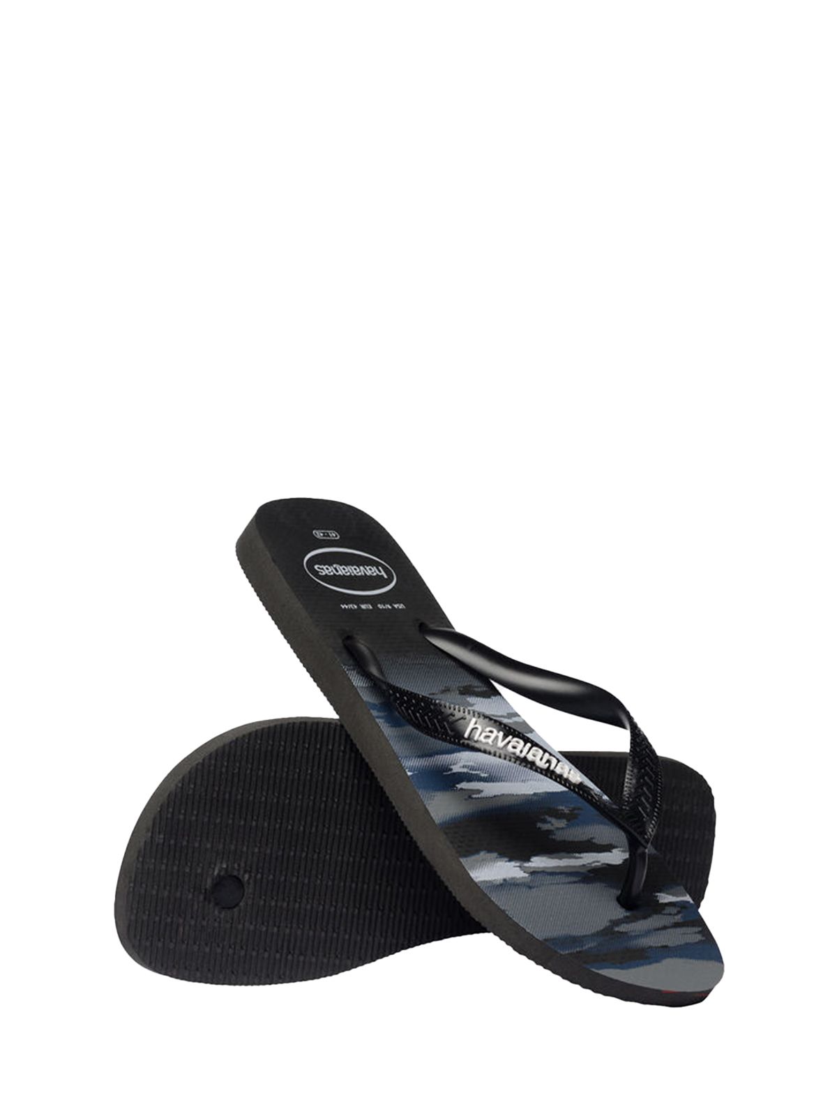 TOP CAMU BLACK/BLACK/WHITE #4058 HAVAIANAS Scarpe 41413984058