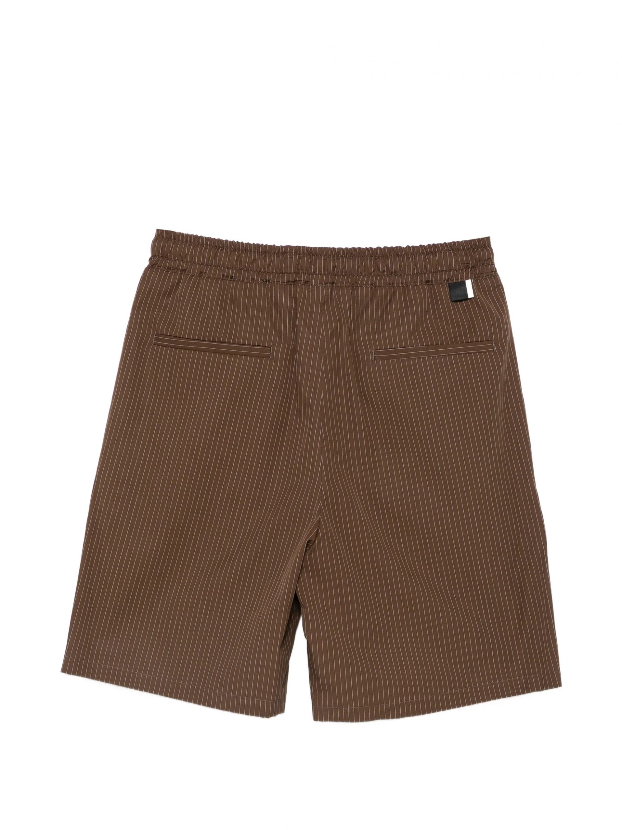 TOKYO BERMUDA STRIPED POPELINE #Z195 LOW BRAND Trousers LP26036