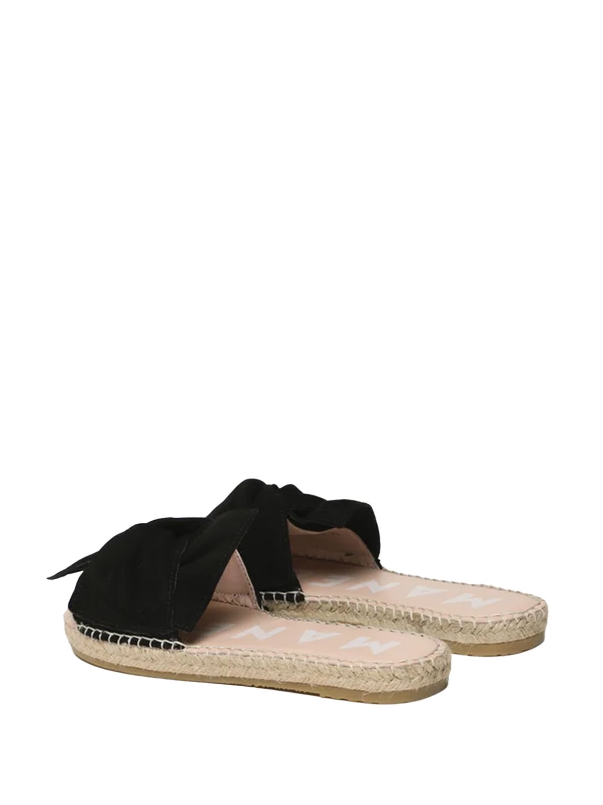 ESPADRILLES WITH KNOT #BLACK MANEBÌ Shoes R22WS