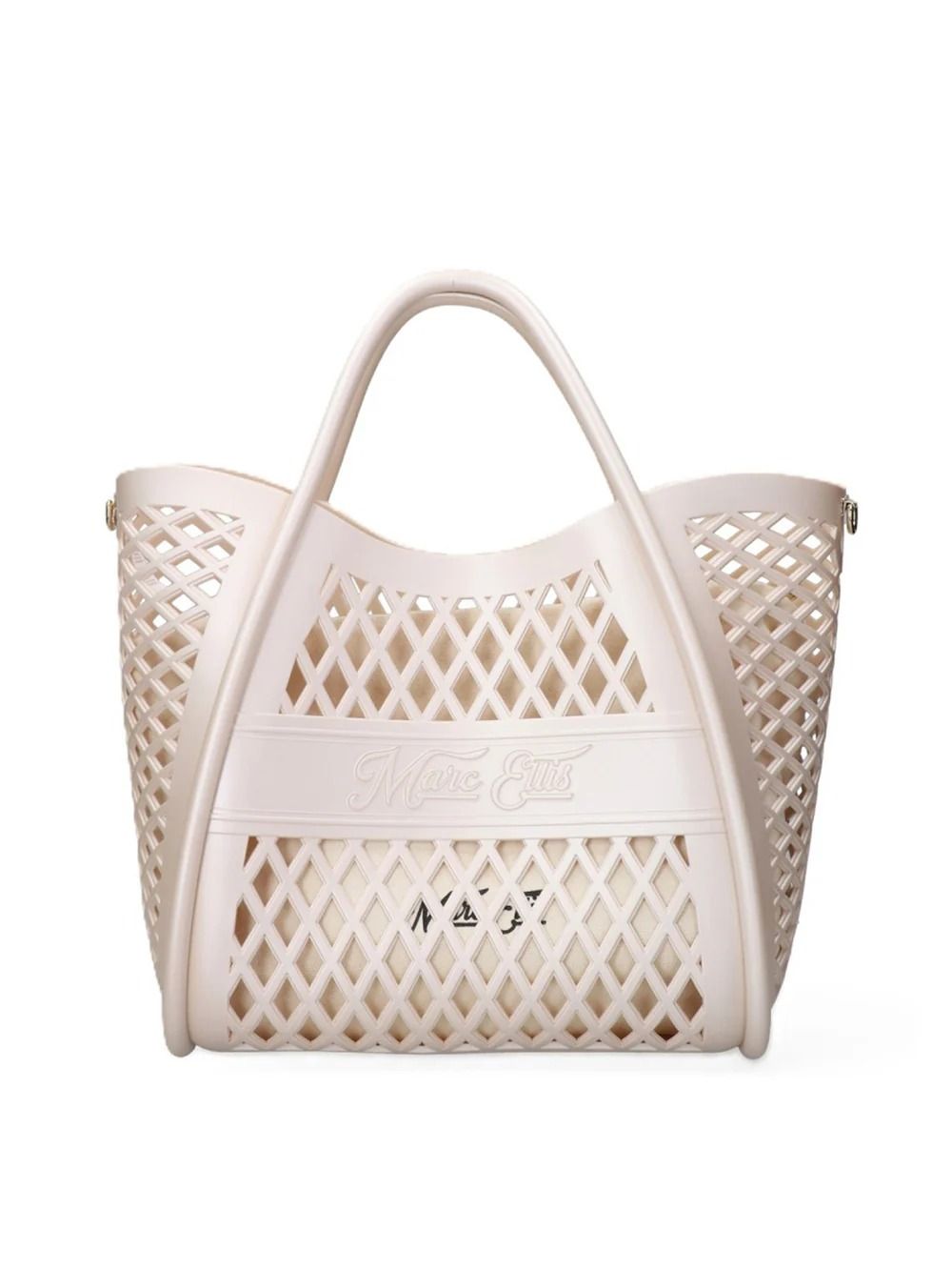 HANDBAG #BEIGE / LIGHT GOLD MARC ELLIS Bags FLAT BASKET M