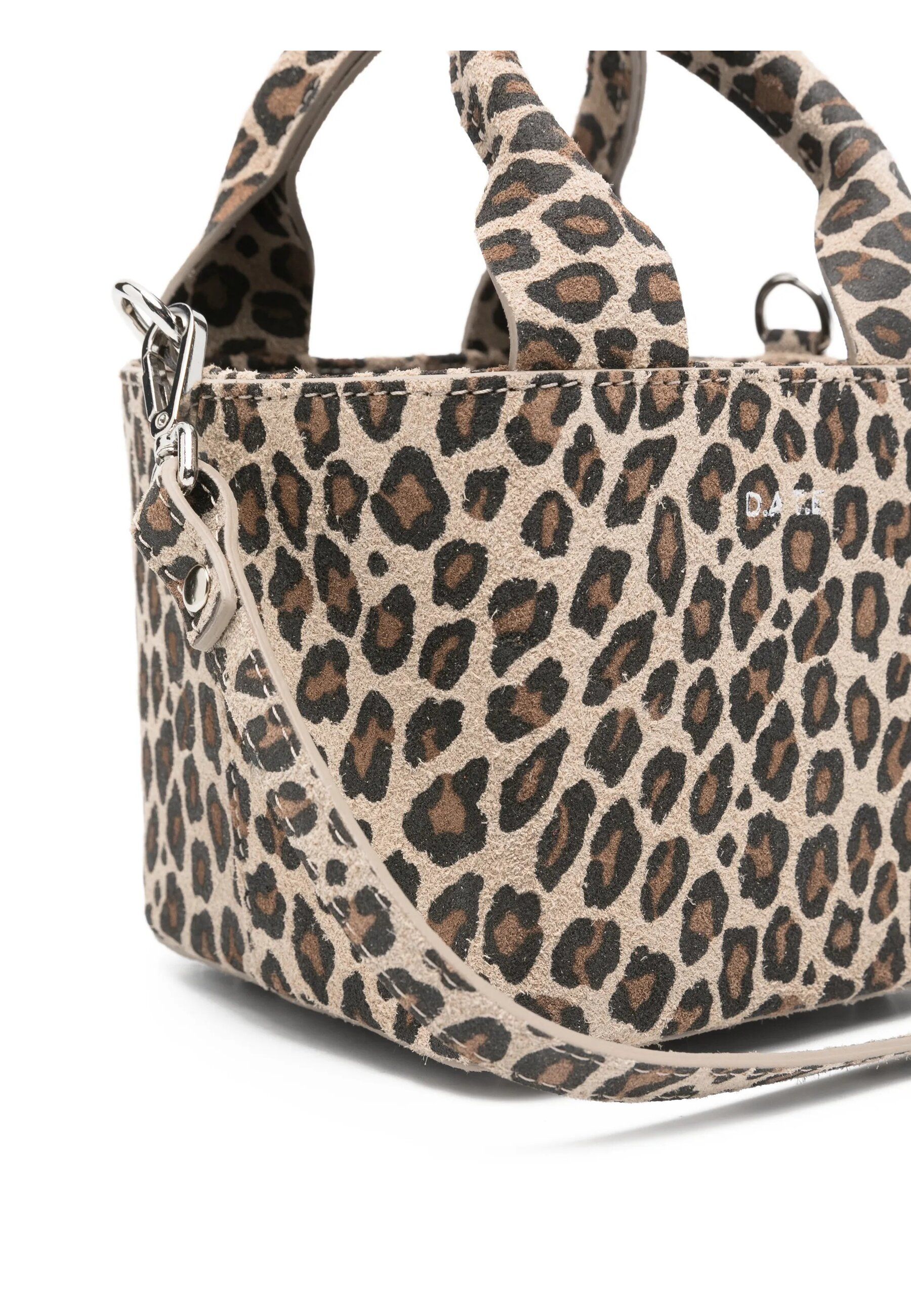 CUBO BAG SUEDE #LEOPARD D.A.T.E. Bags B441 CB SD LE