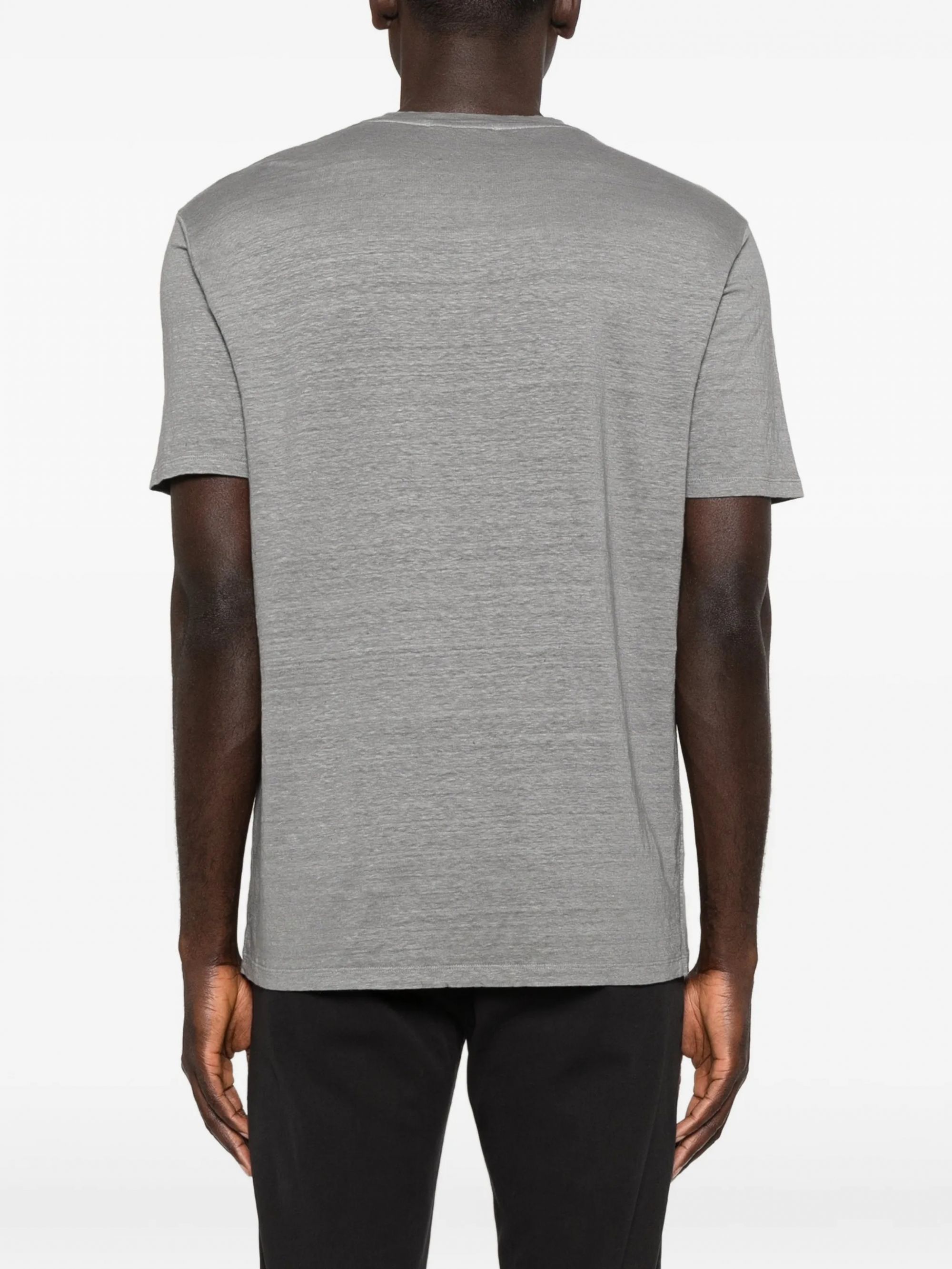 T/SHIRT GIROCOLLO LINO FUMO #56 DANIELE FIESOLI T-shirt 0600