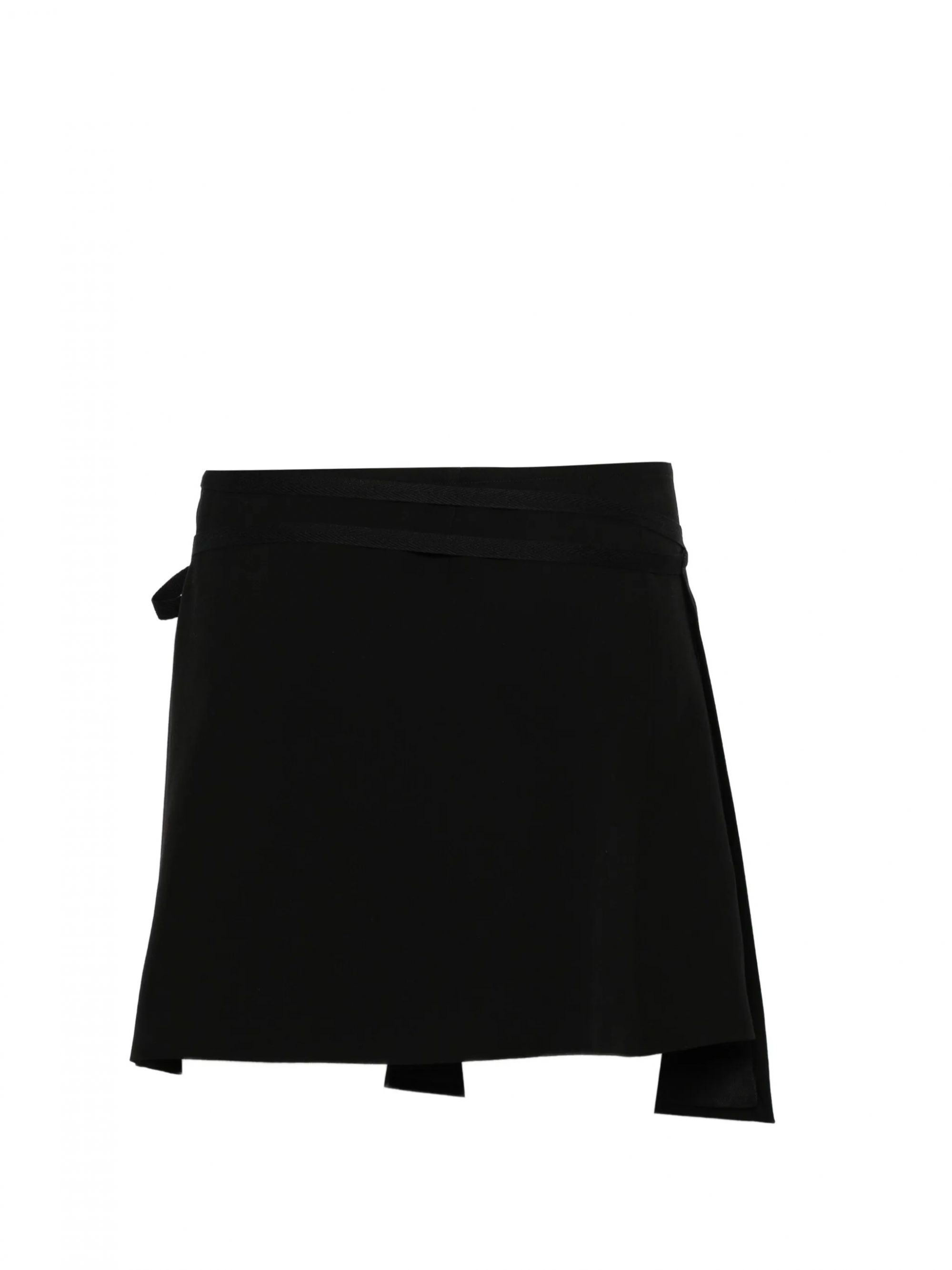 JOLIEN MINI WRAP SKIRT BLACK #099 ANN DEMEULEMEESTER Skirt B0012384 FA558 099