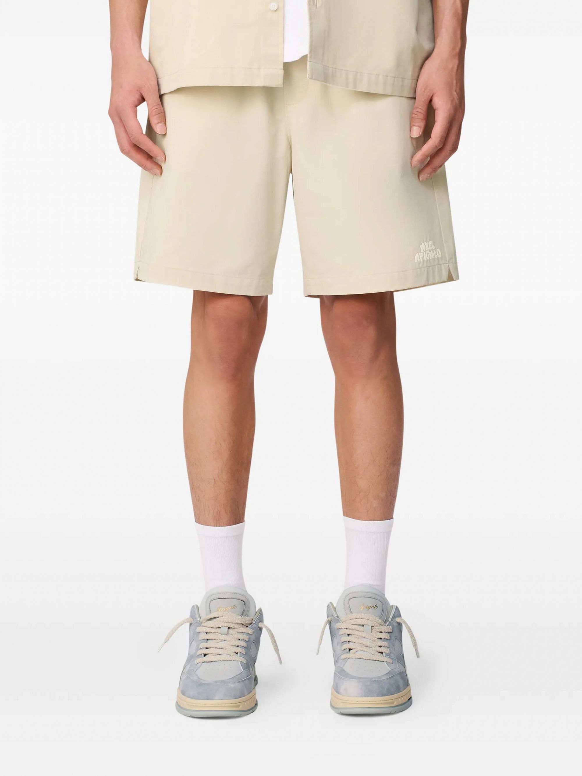 HEATH DRAWSTRING SHORTS #PALE BEIGE AXEL ARIGATO Shorts A3809002