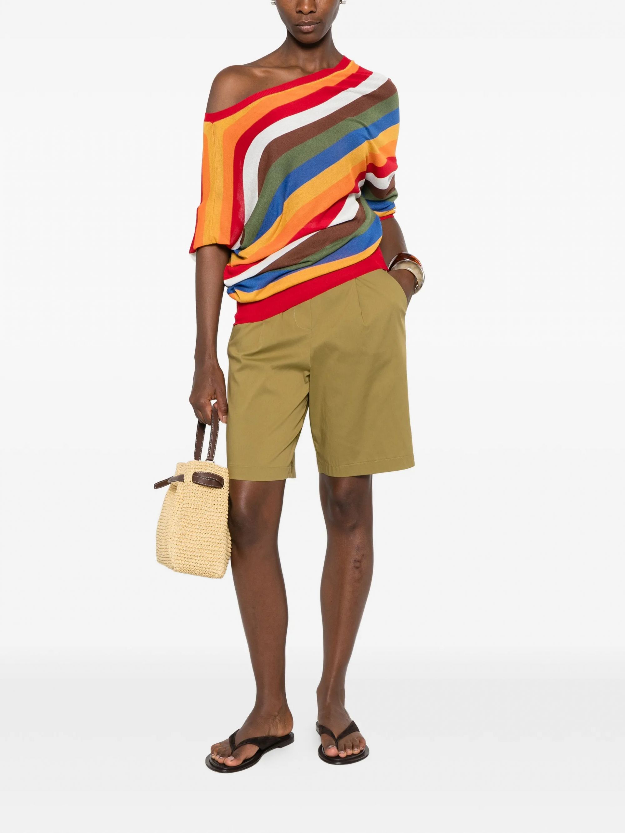 BERMUDA ELAST. #36 CARLA G Shorts RIFI10 D6 36