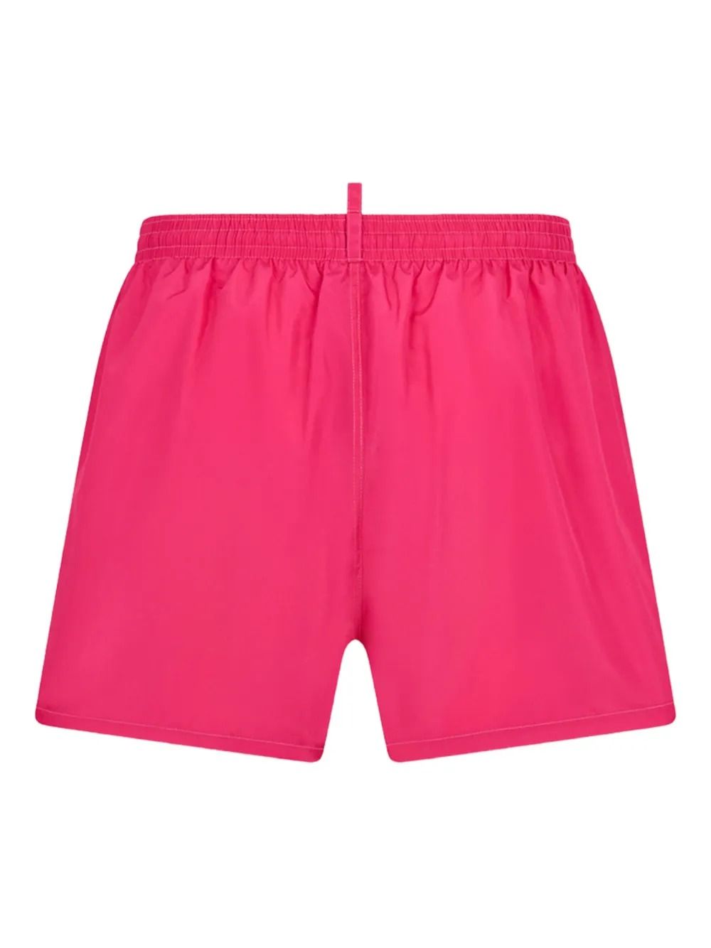 BOXER LUNGO COLOR SCRITTA VERTICALE FUXIA #529 DSQUARED2 Costumi da bagno D7B62675