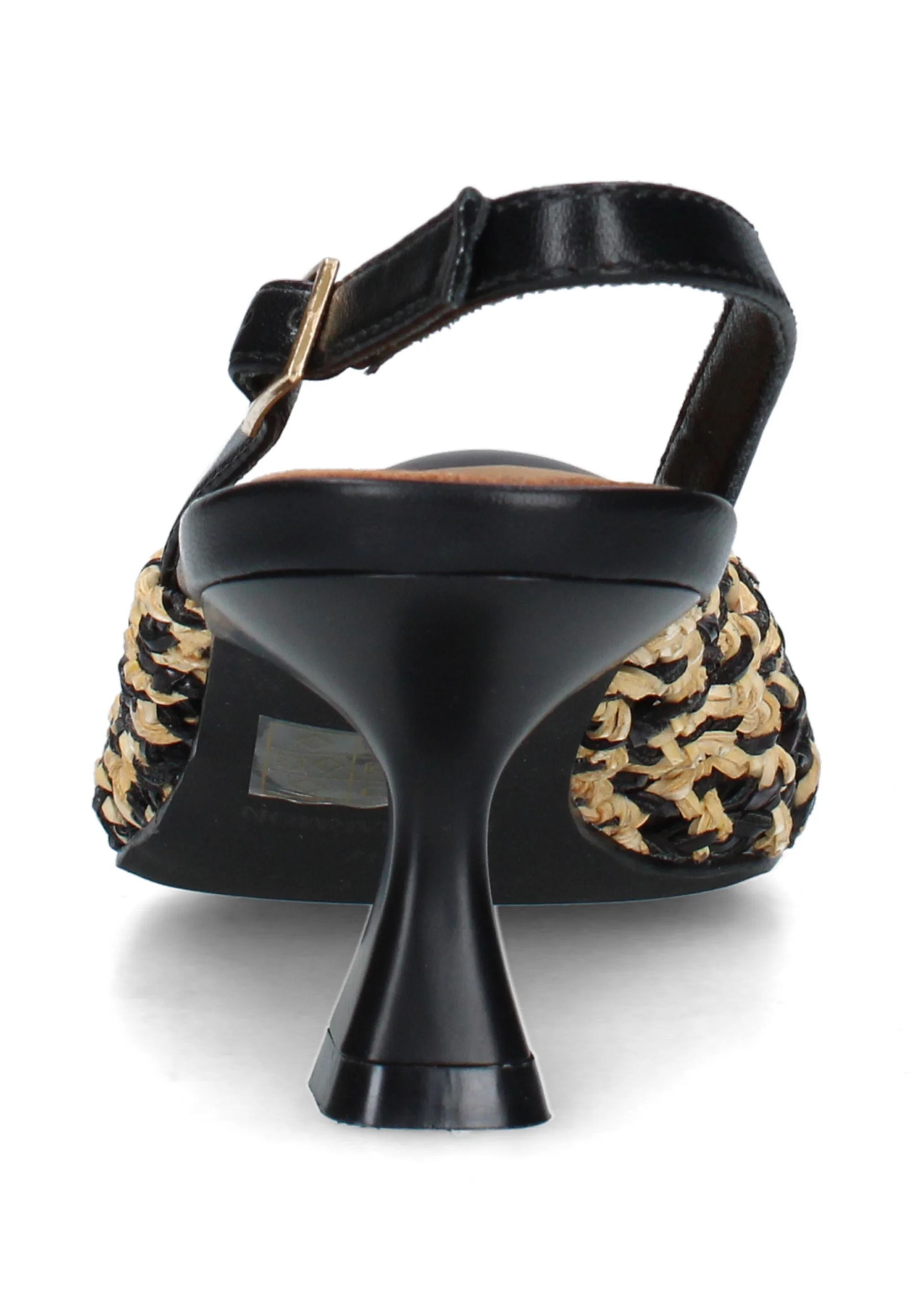 ZAPATO CASUAL SLINGBACK SWAN #NERO/CUERO NOA HARMON Shoes 010342/0067