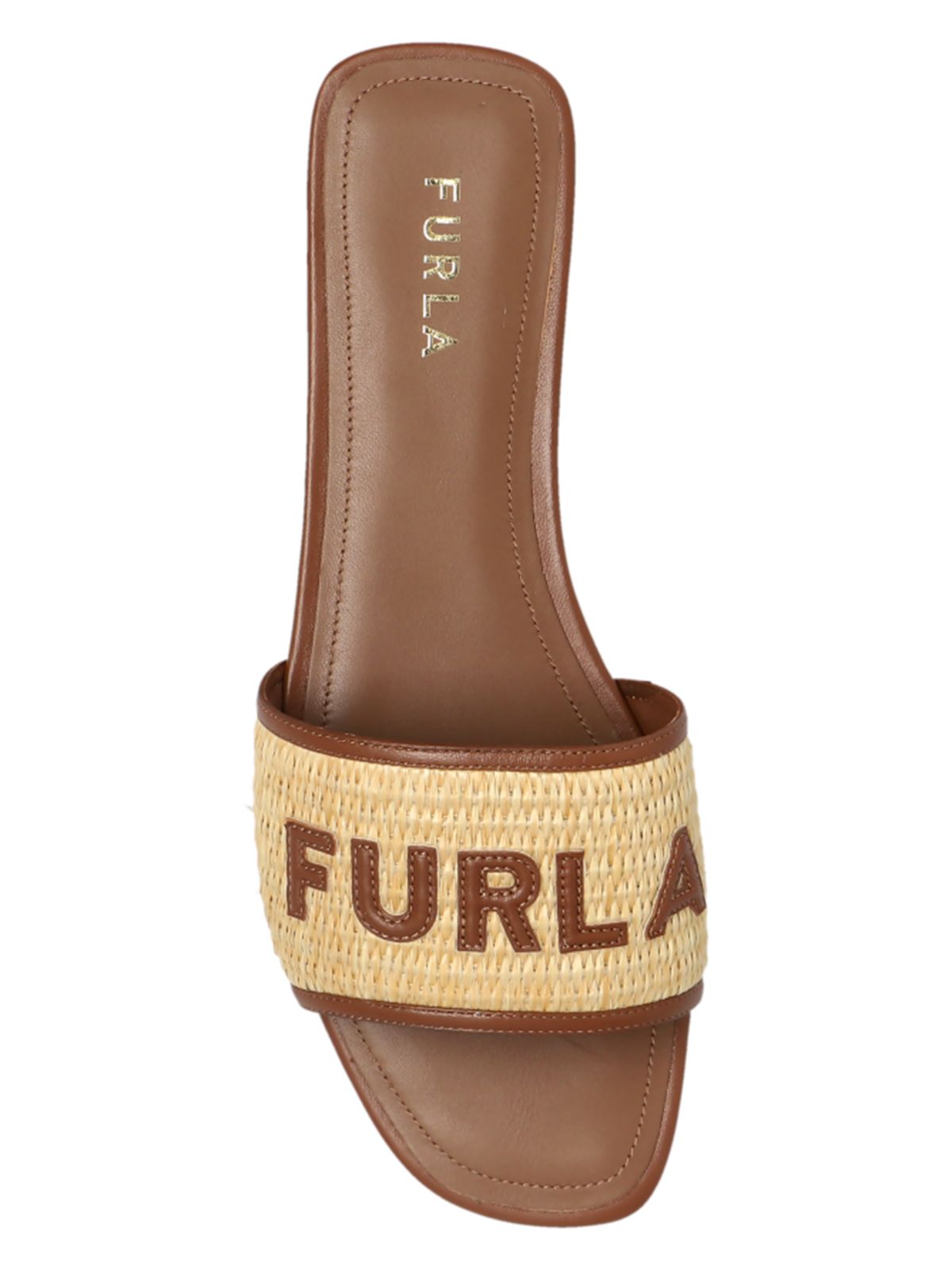 BREZZA SANDAL #NATURALE/COGNAC FURLA Shoes YL55BRE BX4561 1107S 4401