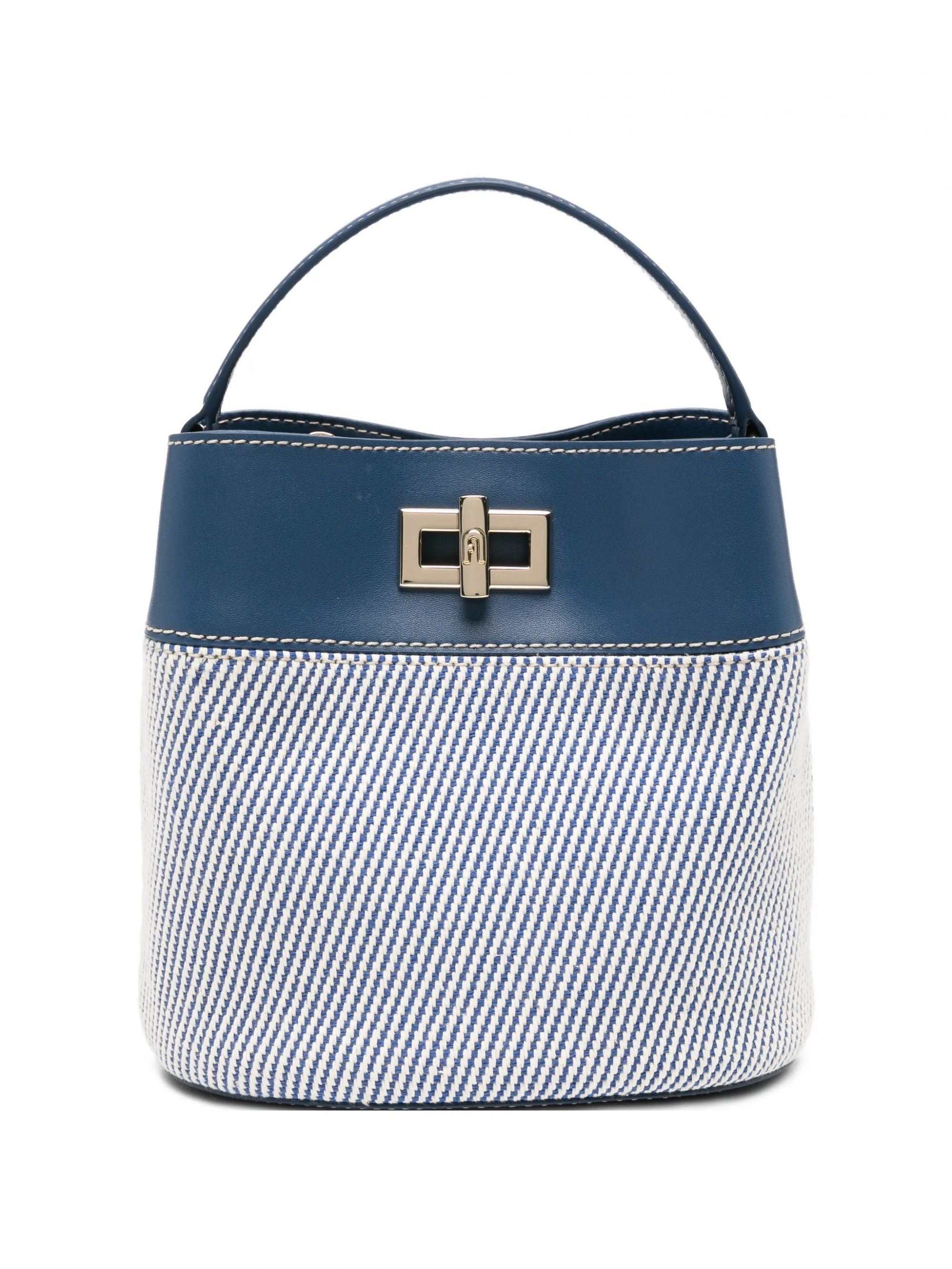 AMELIA MINI BUCKET BAG #INDINGO FURLA Bags WE00879 BX4421 4296S 1007