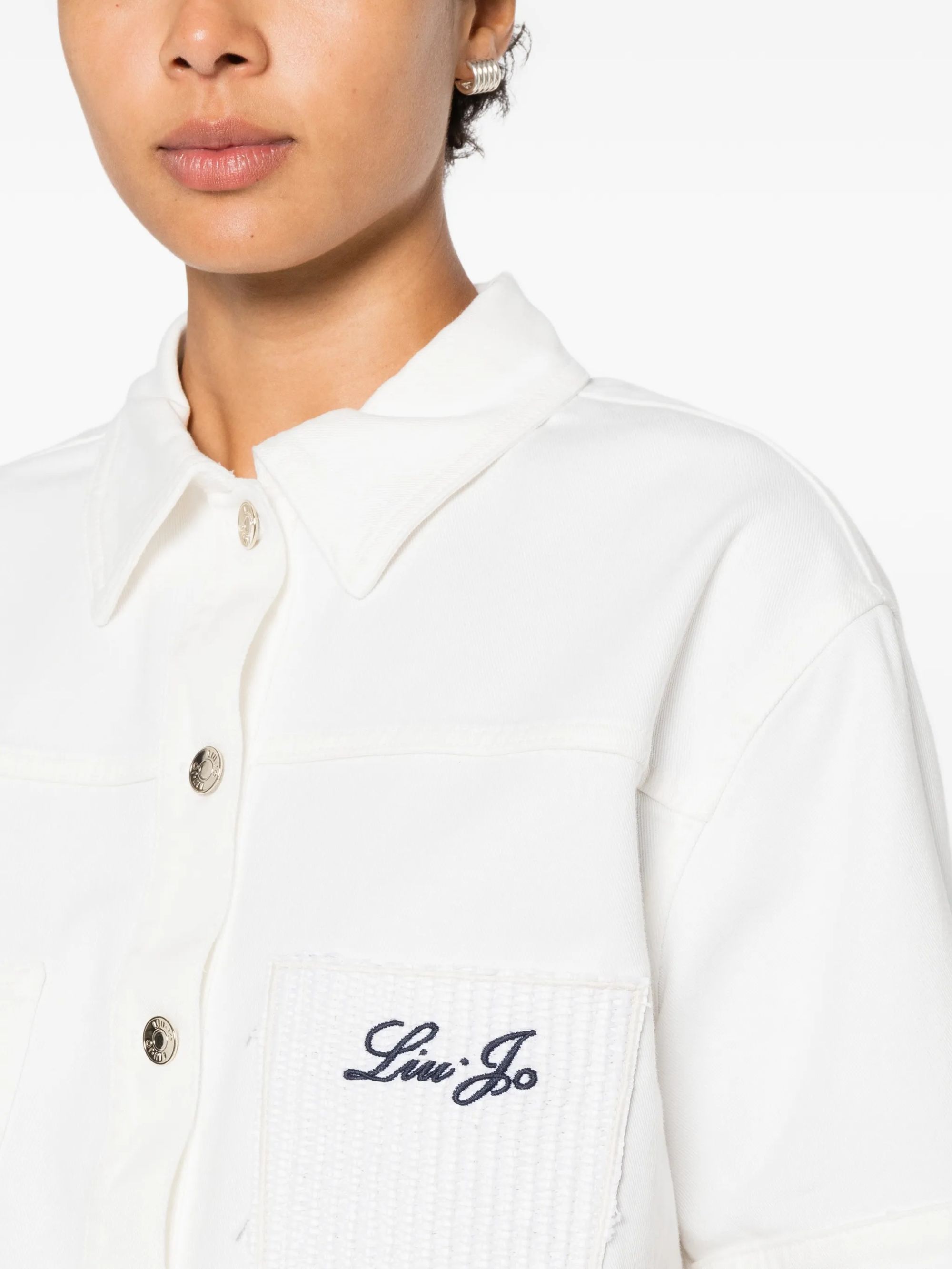 GIUBBINO BOXY BIANCO LANA #10701 LIU JO Capispalla WA6509T1816 10701