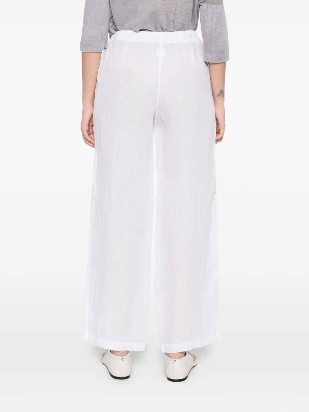 PANTALONE #000050 120% LINO Trousers 33ALIW21450000115