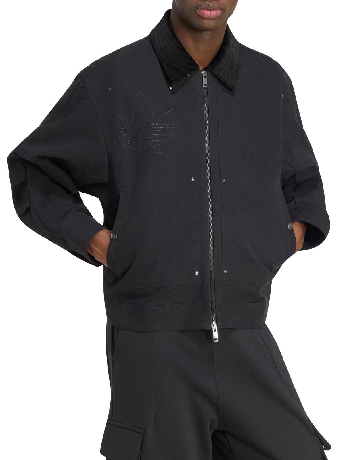 P ESS JKT #BLACK ADIDAS ORIGINALS Outerwear KS1615