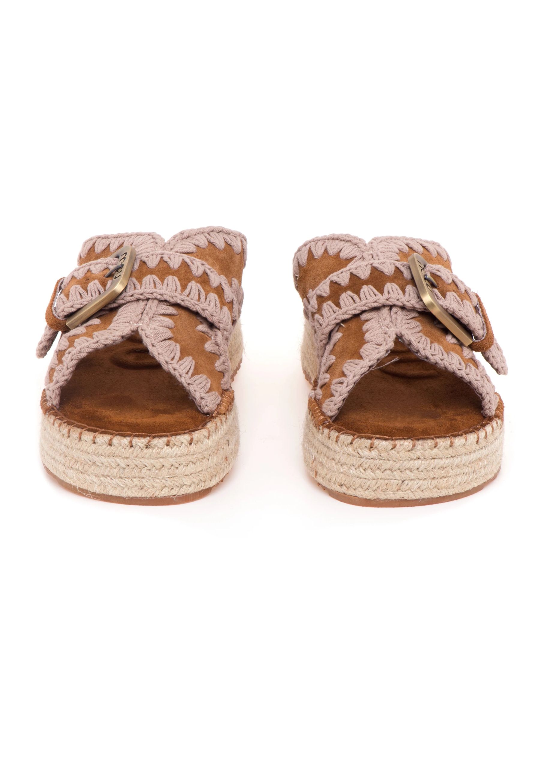 JUTE SANDAL #COG MOU Scarpe MU.SW641003A/COG