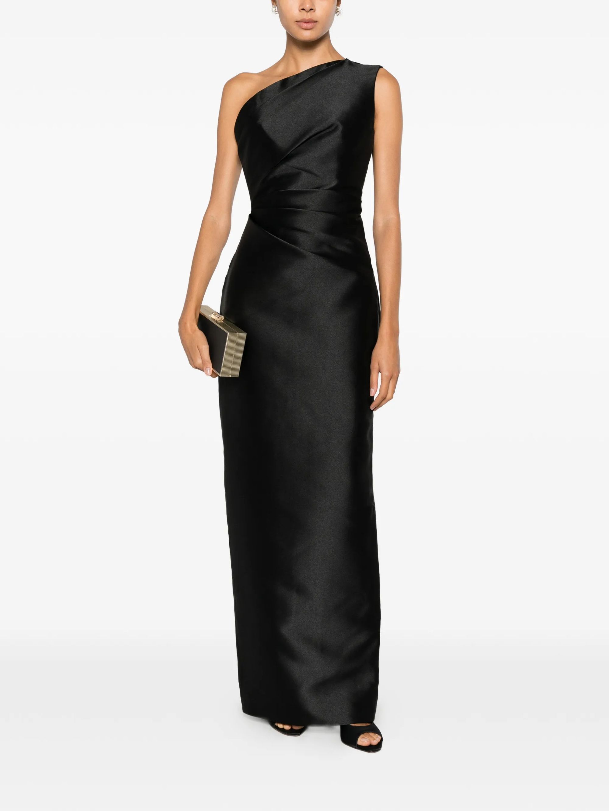 KIRA MAXI DRESS #BLACK SOLACE LONDON Dress OS37025