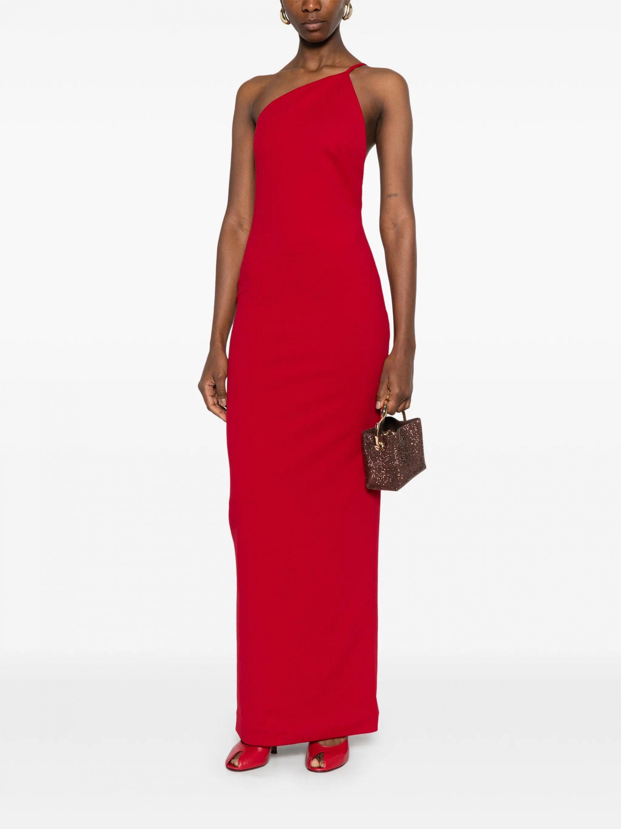 ALEXANDRA MAXI DRESS #RED113 SOLACE LONDON Dress OS47008