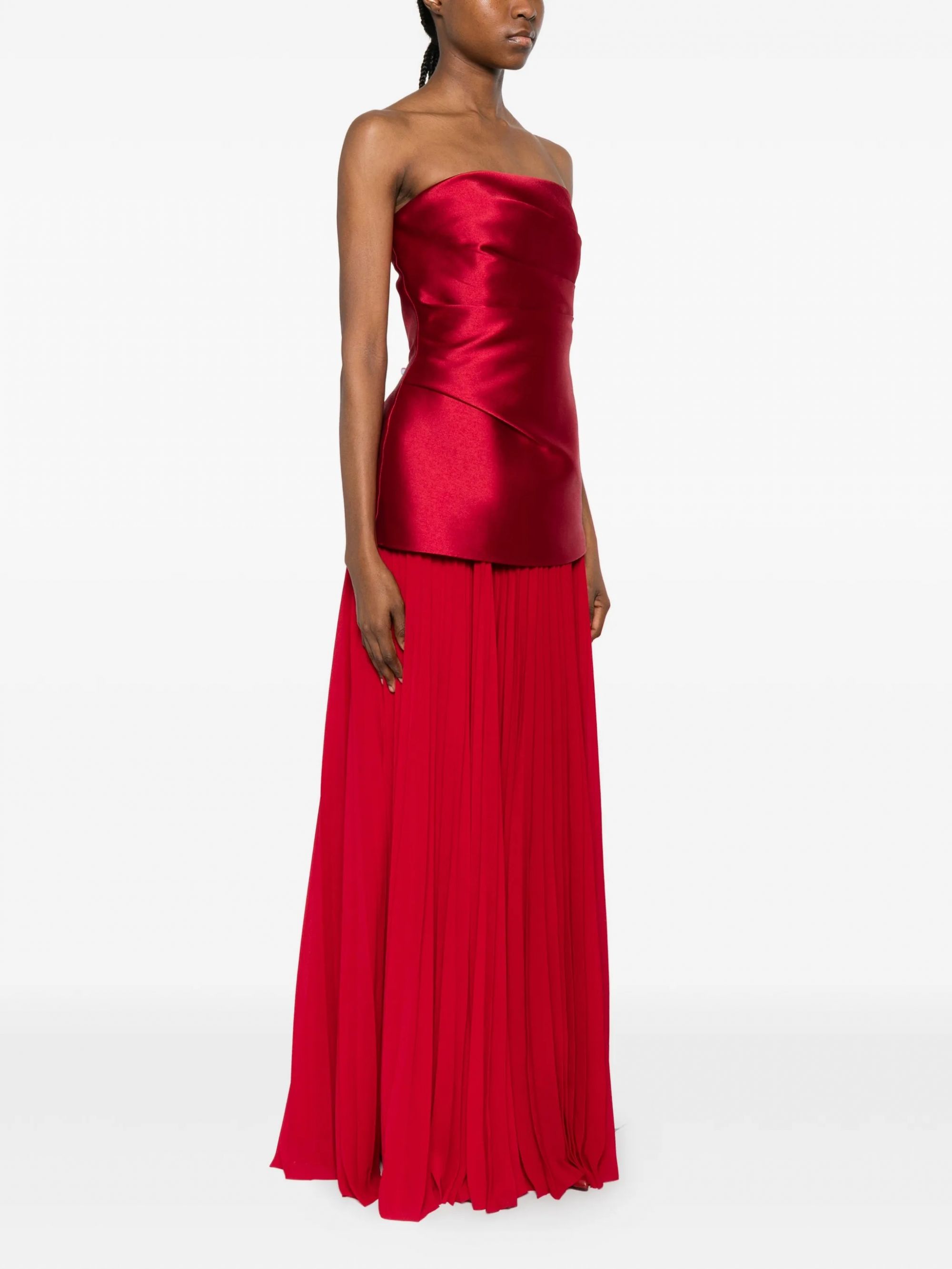 CLAUDETTE MAXI DRESS #RED113 SOLACE LONDON Dress OS47033