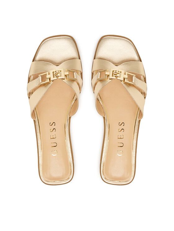 REALLA4 #PLATINO GUESS  Scarpe FLJREA LEM19 PLATI