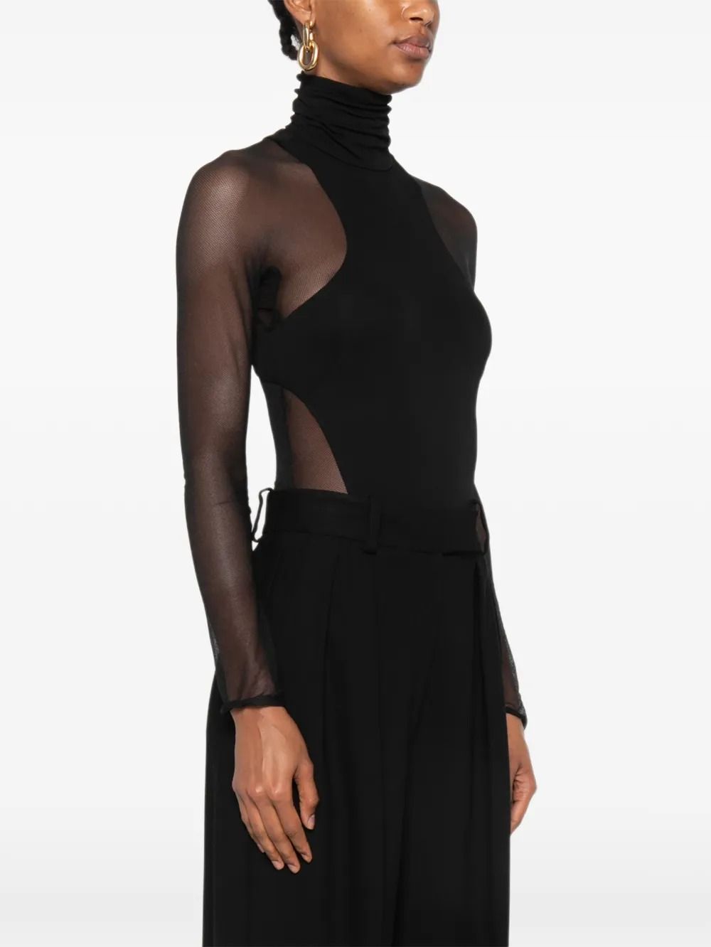 BODY NERO #110 ELISABETTA FRANCHI Top BO03763E3