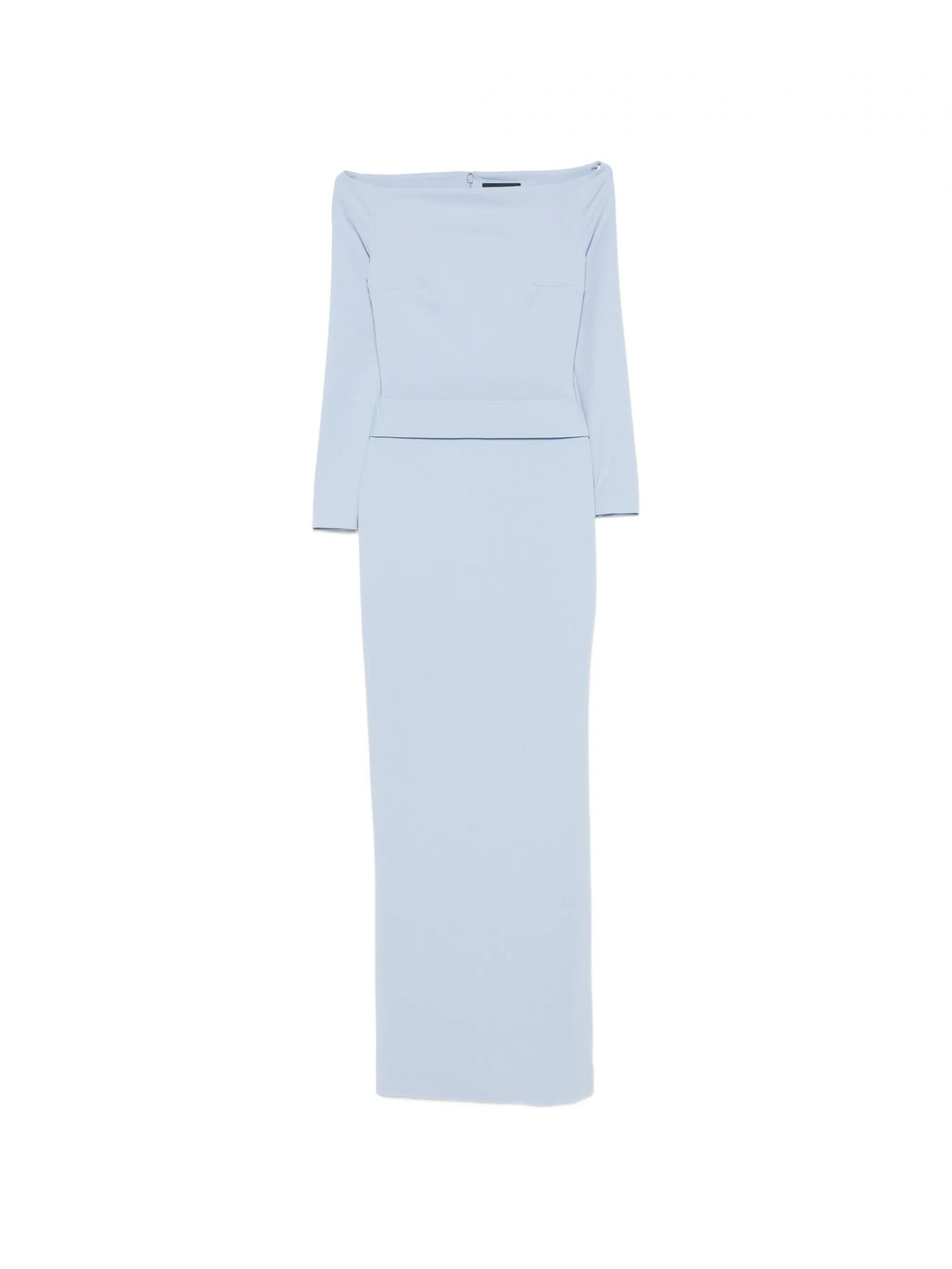 SABINA MAXI DRESS #LIGHT BLUE SOLACE LONDON Dress OS28038