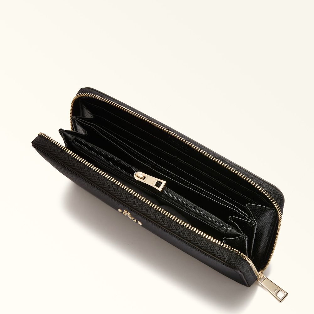 CAMELIA XL ZIP AROUND #NERO FURLA Accessories WP00322 ARE000 O6000 1007