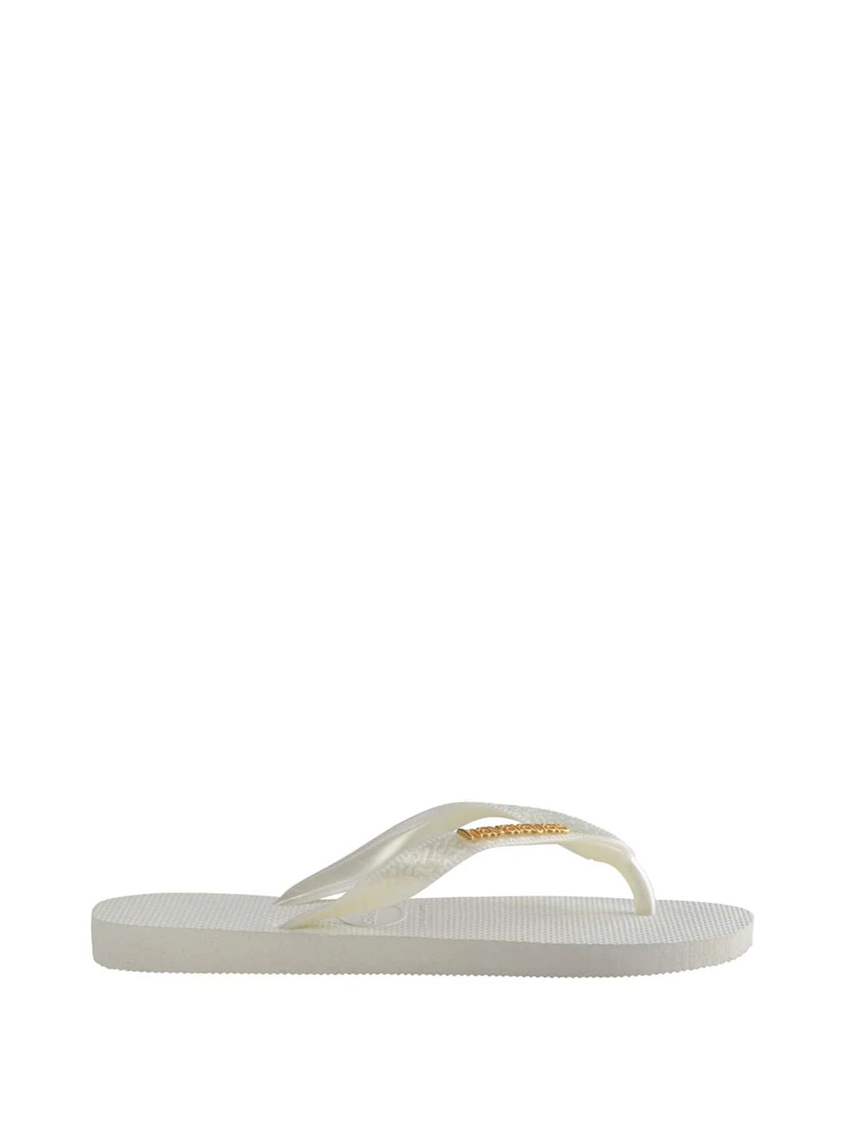 TOP LOGO METALLIC WHITE #0001 HAVAIANAS Scarpe 41272440001