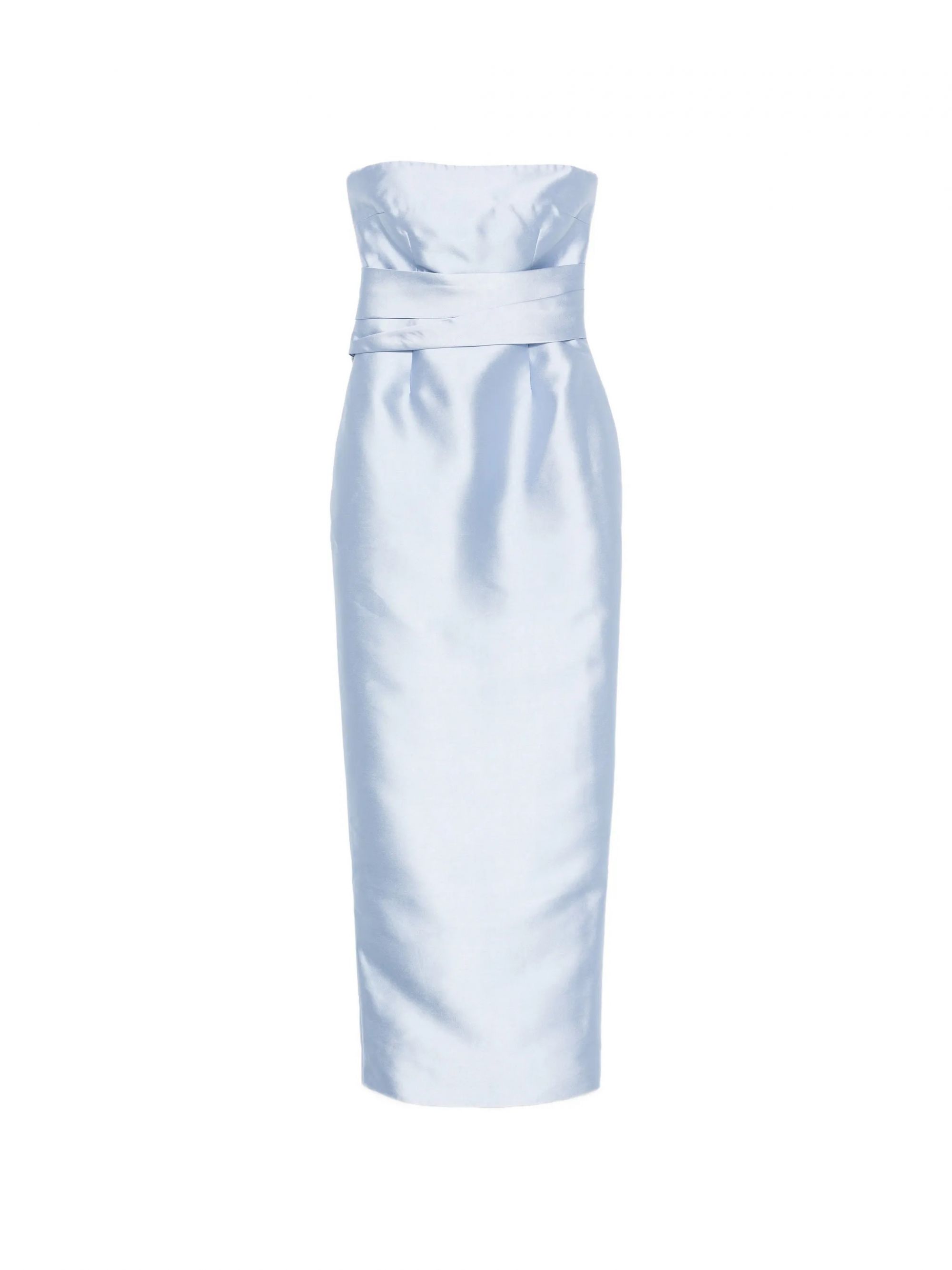INGRID MAXI DRESS #LIGHT BLUE SOLACE LONDON Dress OS48036