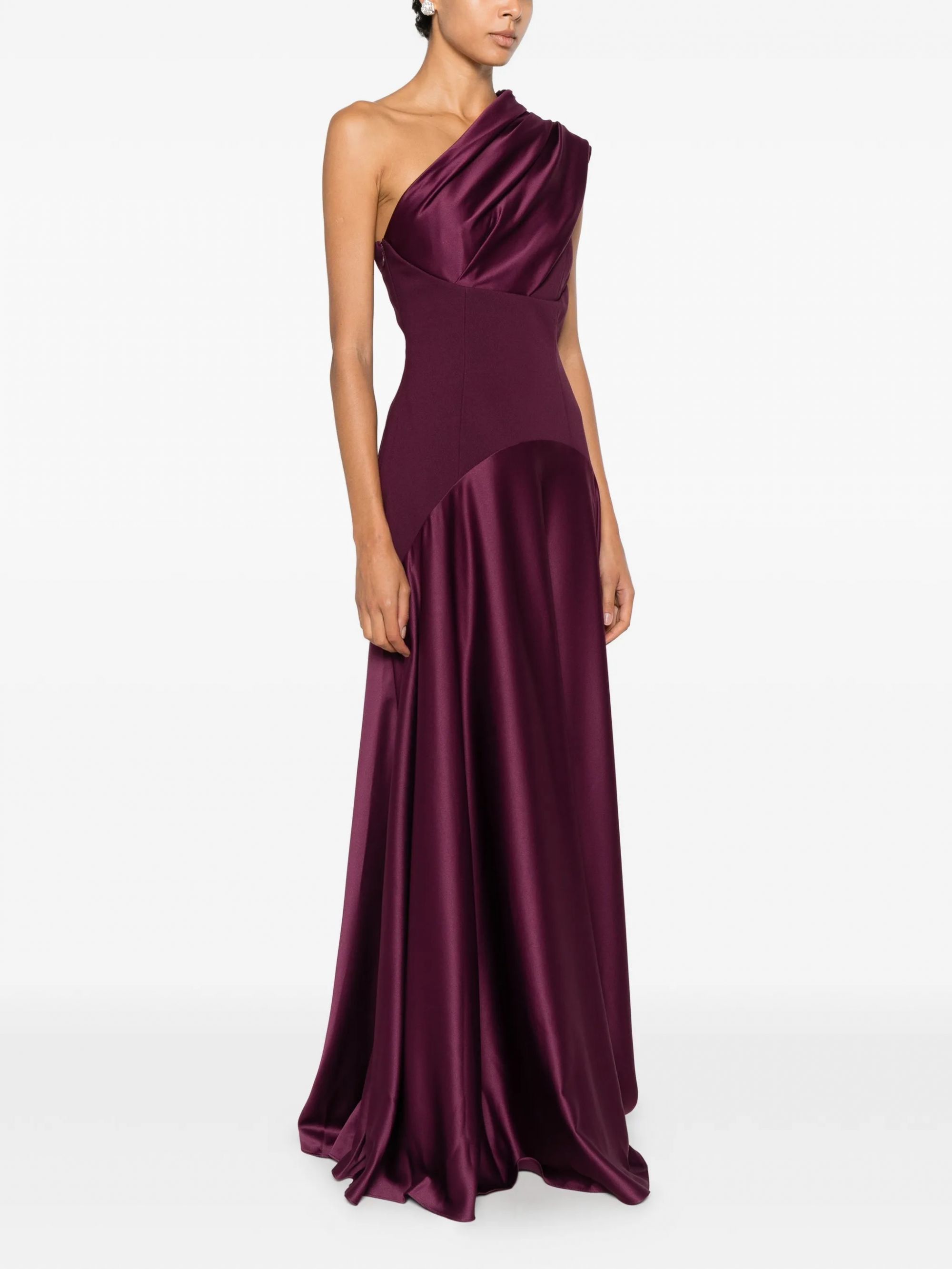 GABRIELA MAXI DRESS #GRAPE SOLACE LONDON Vestiti OS48013