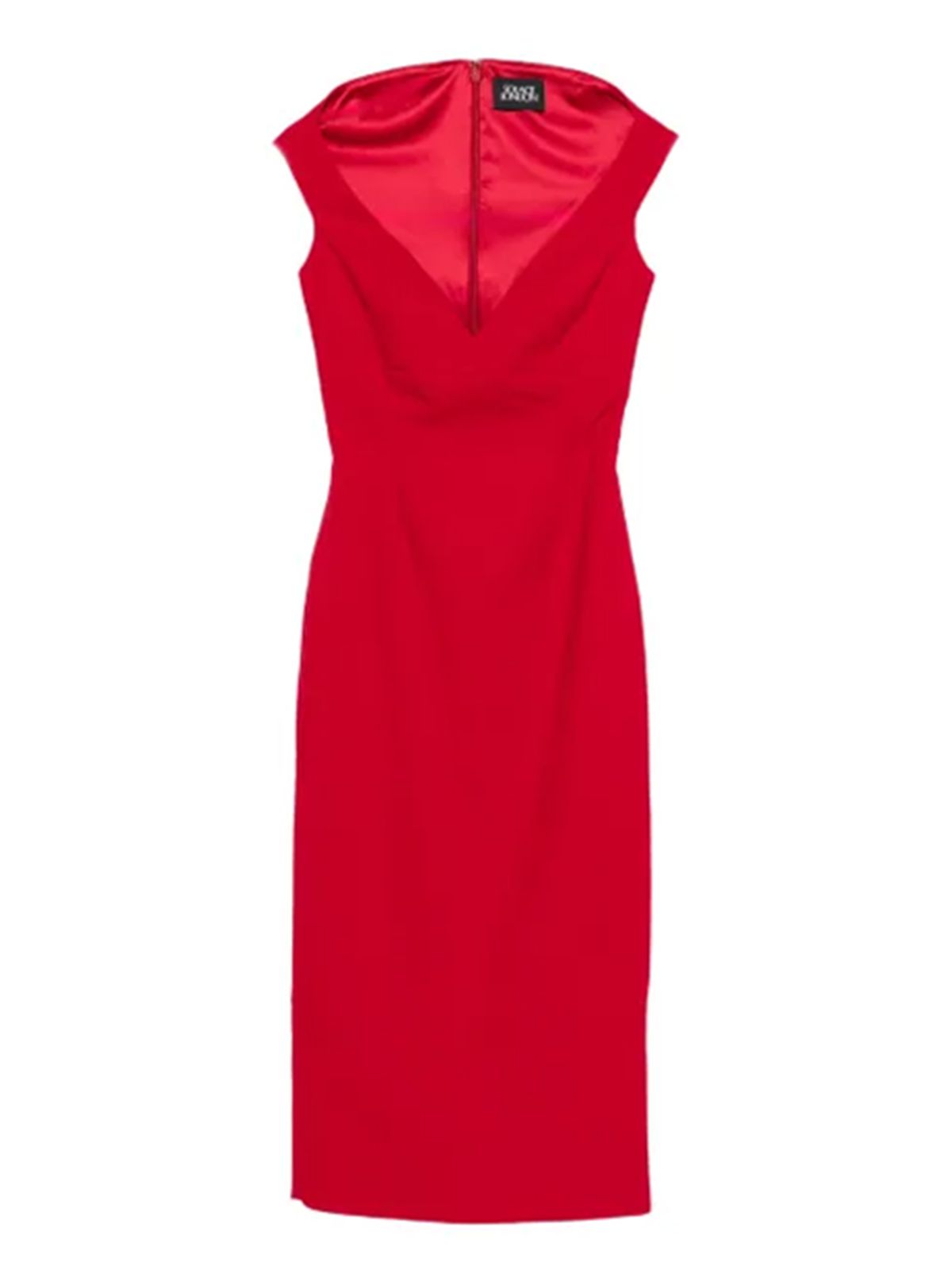 MONICA MIDI DRESS #RED 113 SOLACE LONDON Dress OS47051