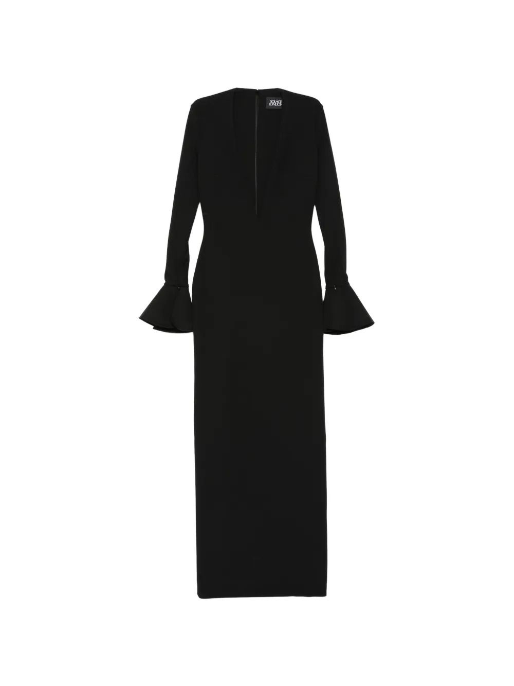 HUTTON MAXI DRESS #BLACK SOLACE LONDON Dress OS47028