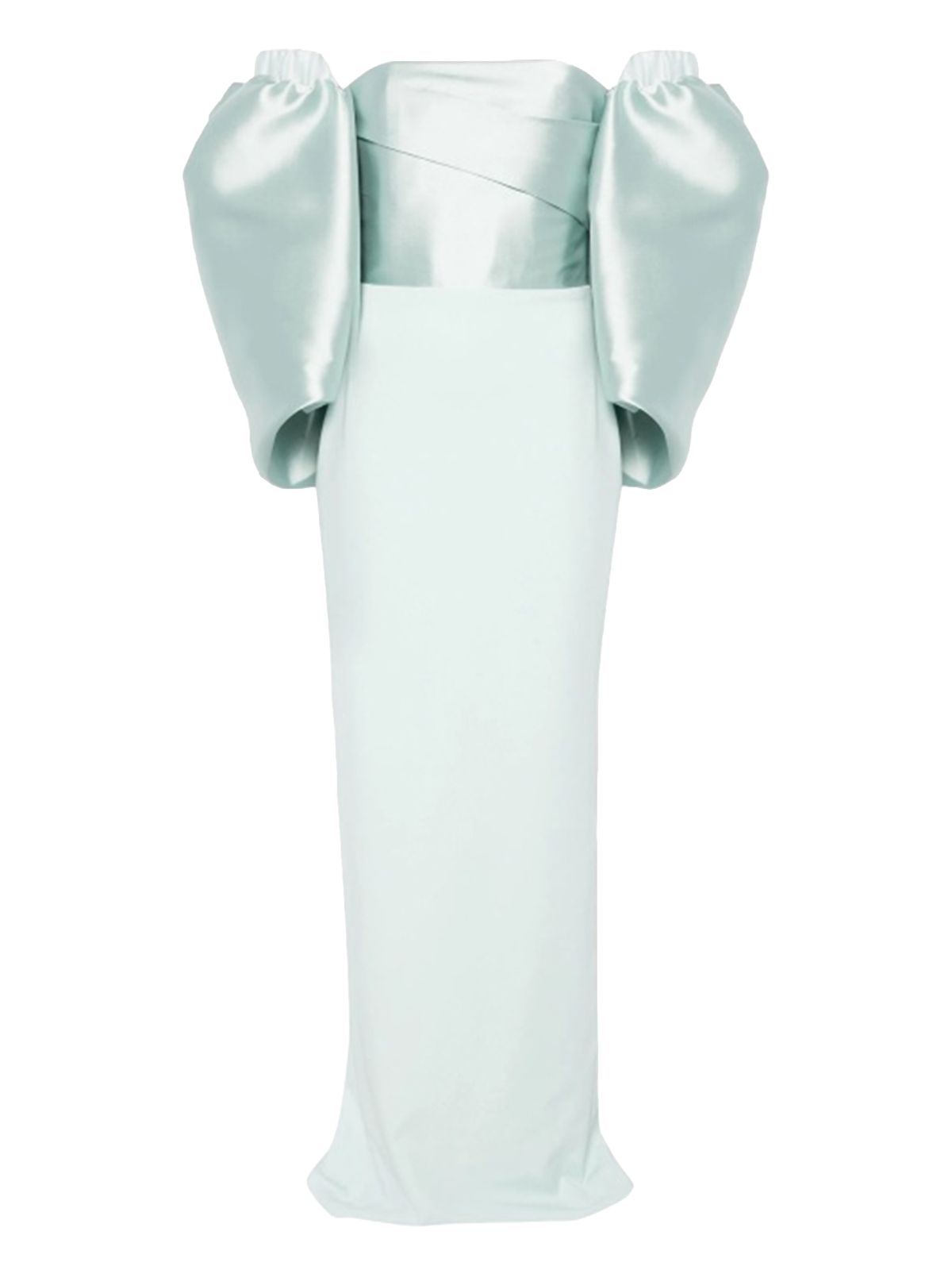 FLORIS MAXI DRESS #SOFT BLUE SOLACE LONDON Dress OS43018