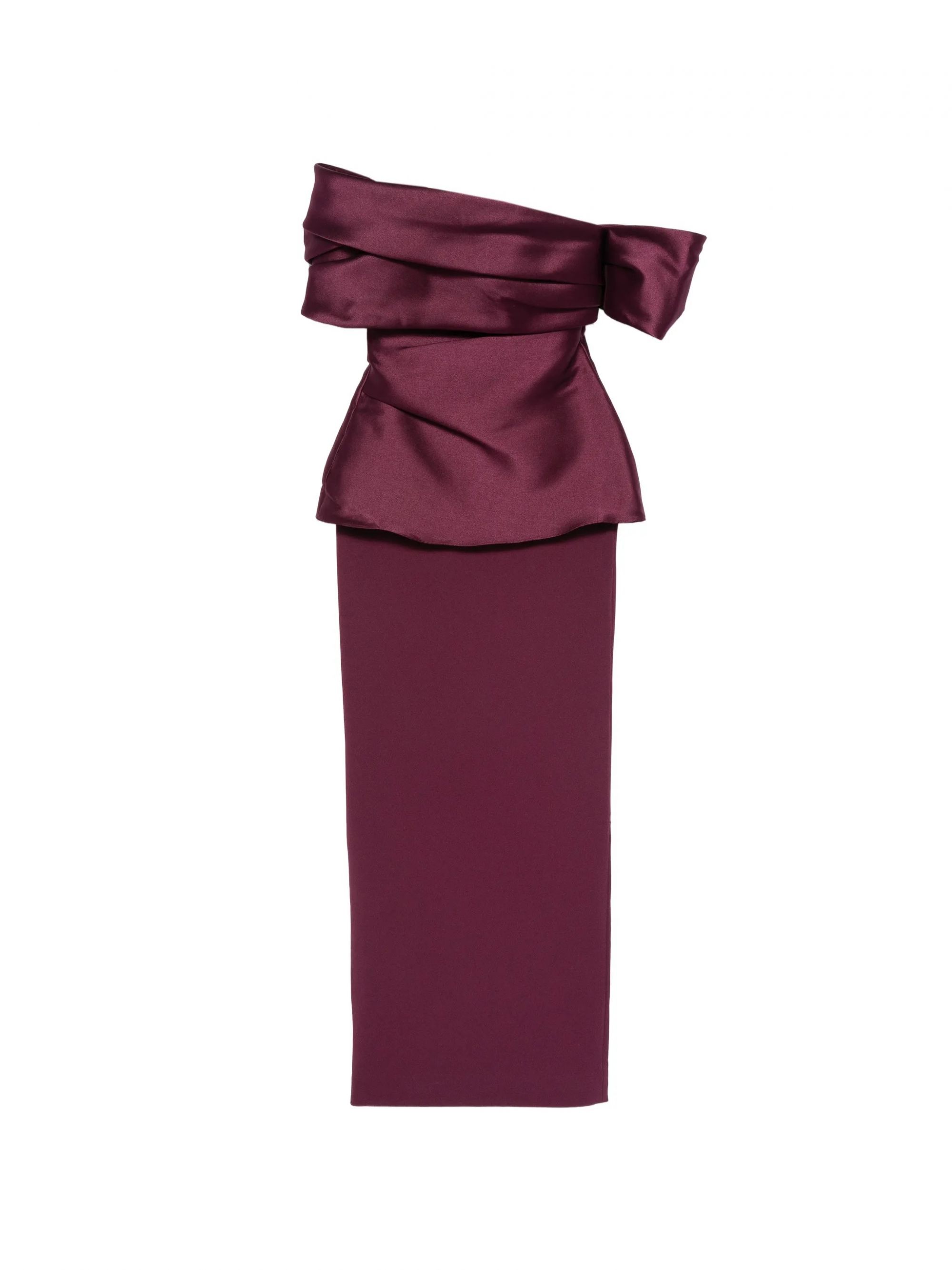 LUCINE MAXI DRESS #GRAPE SOLACE LONDON Dress OS48039
