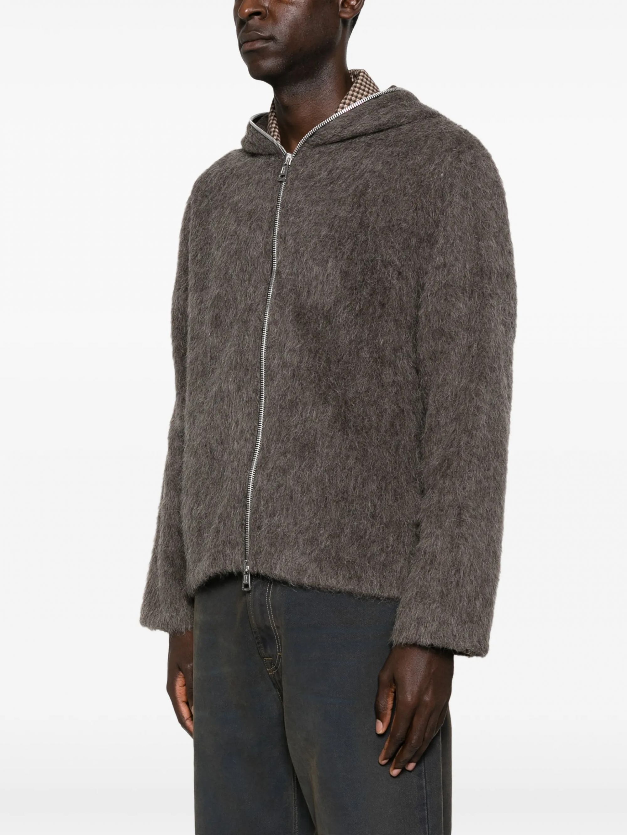 FULL ZIP HOOD #MOLE GREY OUR LEGACY Outerwear M2266FM