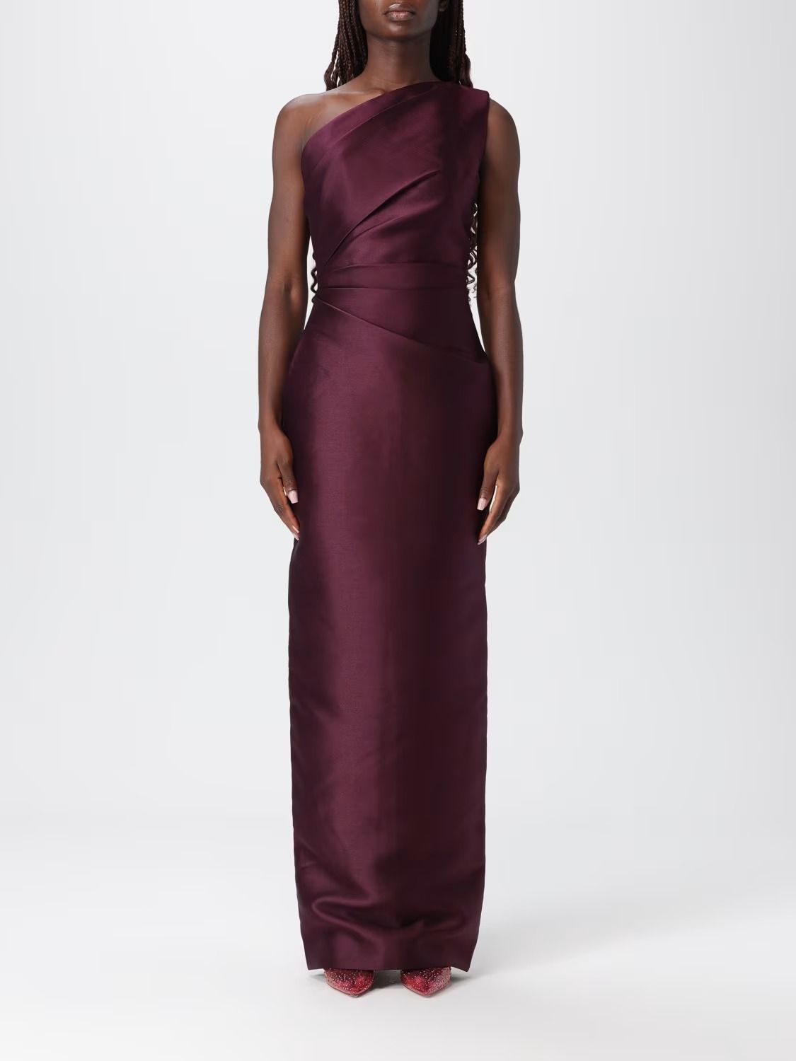 KIRA MAXI DRESS #GRAPE SOLACE LONDON Dress OS37025