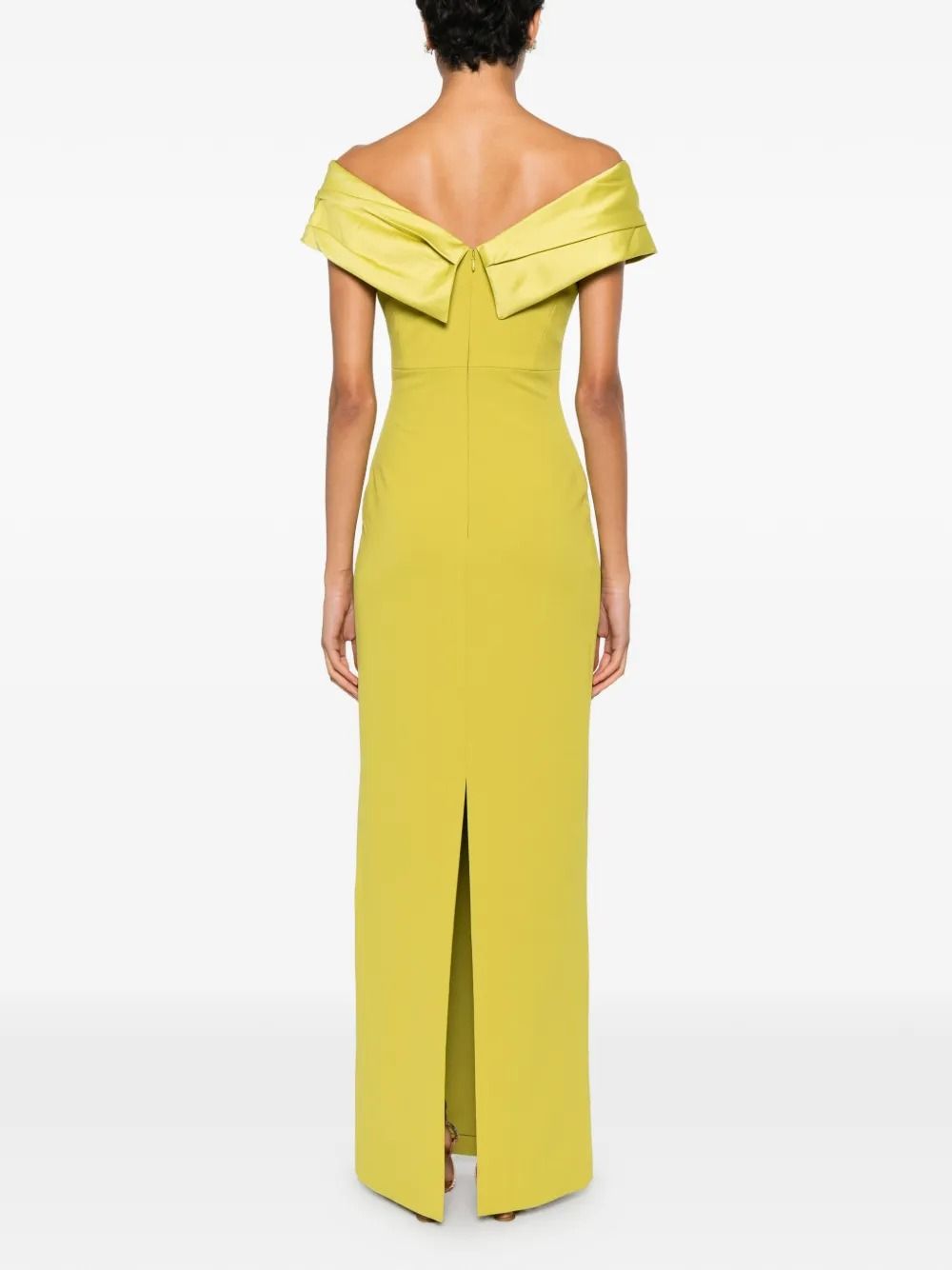 ADELE MAXI DRESS #CHARTREUSE 318 SOLACE LONDON Dress OS48023