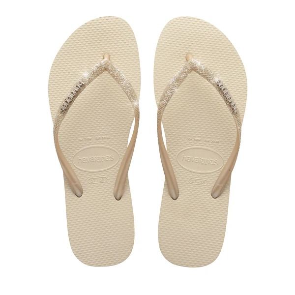 SLIM GLITTER II SAND GREY #0154 HAVAIANAS Scarpe 41469750154