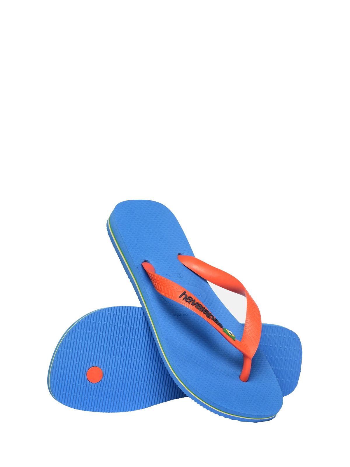 BRASIL LOGO BLUE/ORANGE #2609 HAVAIANAS Scarpe 41108502609
