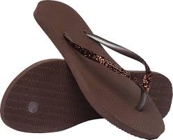 SLIM GLITTER II DARK BROWN #0727 HAVAIANAS Scarpe 41469750727