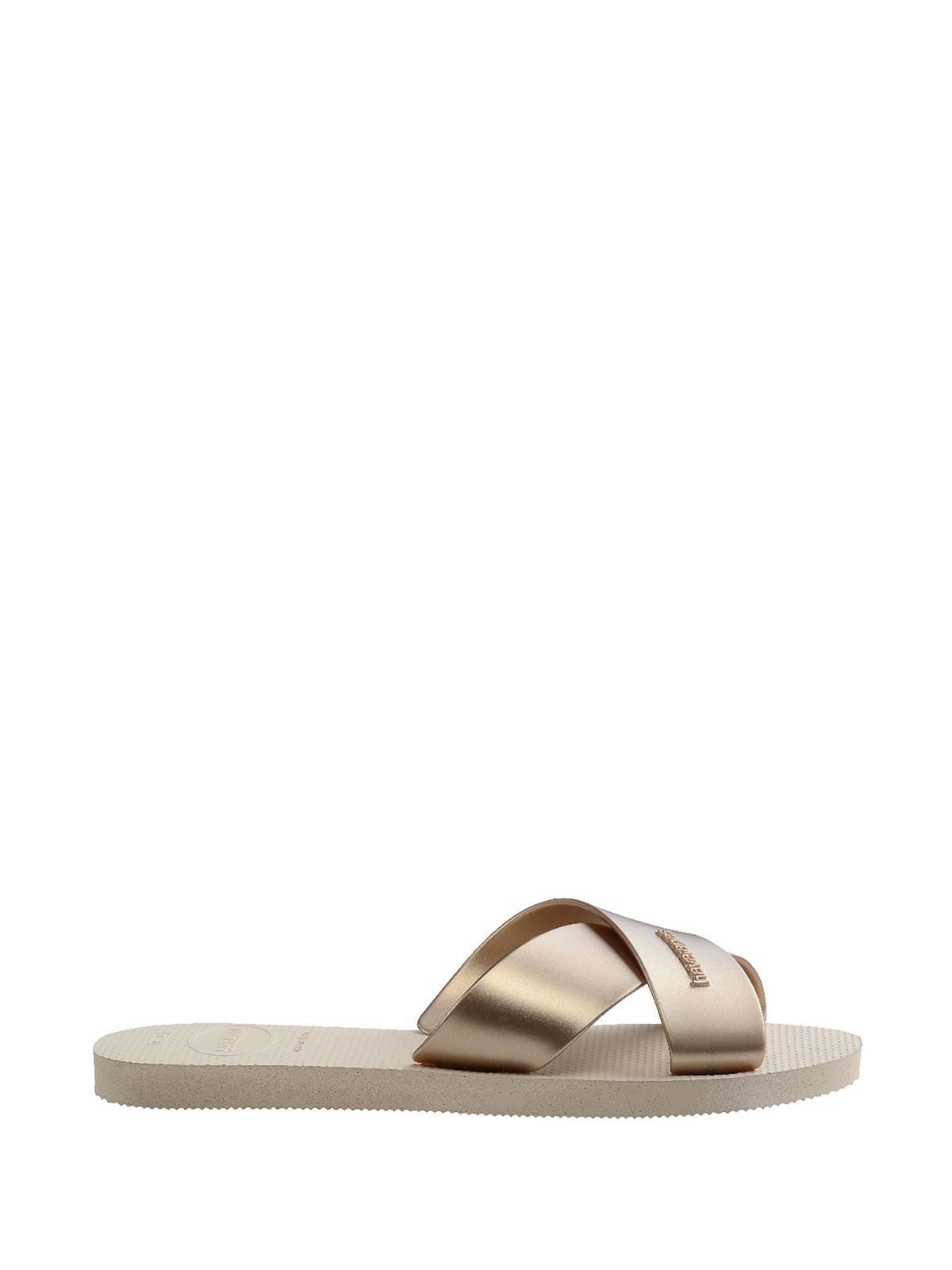 AQUA METALLIC BEIGE #0121 HAVAIANAS Scarpe 41488660121