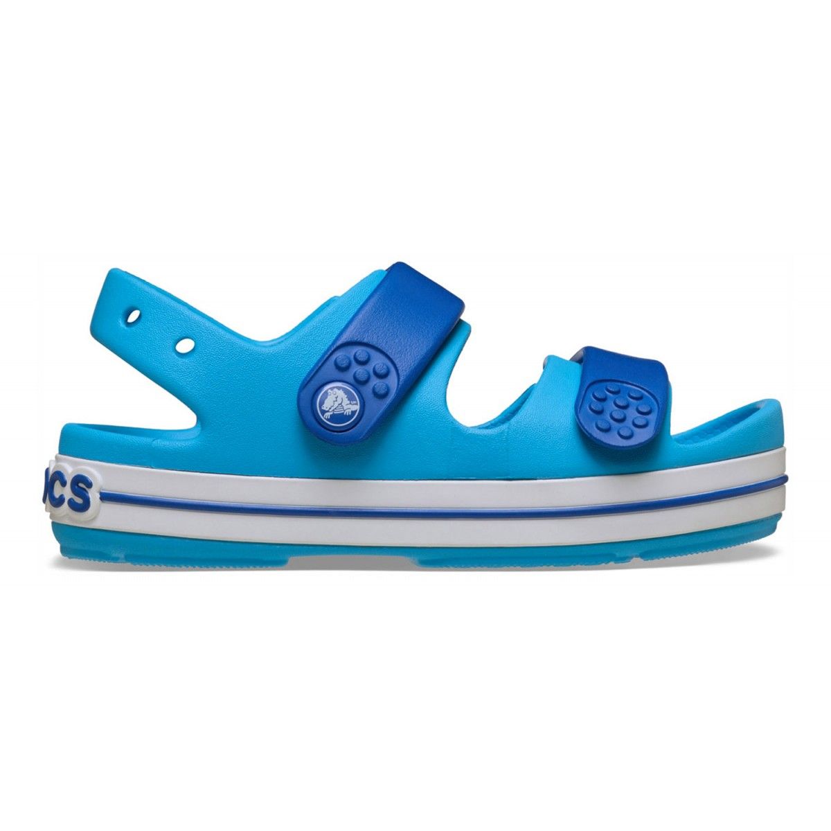 CROCBAND CRUISER SANDAL T VENETIAN/BLUE BLOT #VEBB CROCS Scarpe 209424