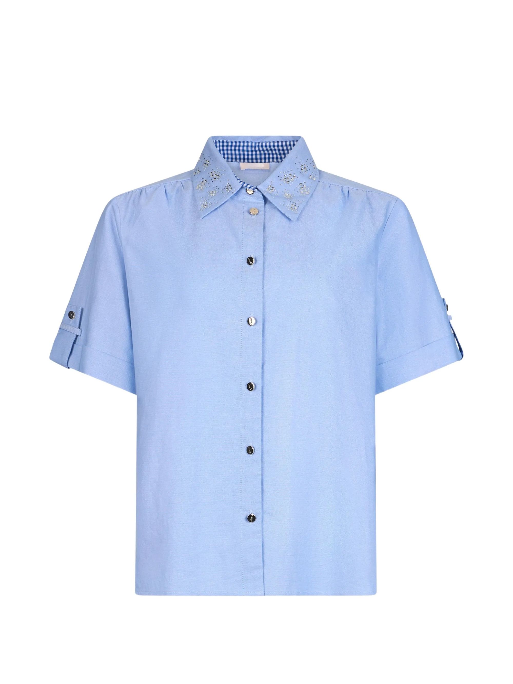 CAMICIA TS M/L OXFORD #Z9614 LIU JO Camicie WA6438T438A Z9614