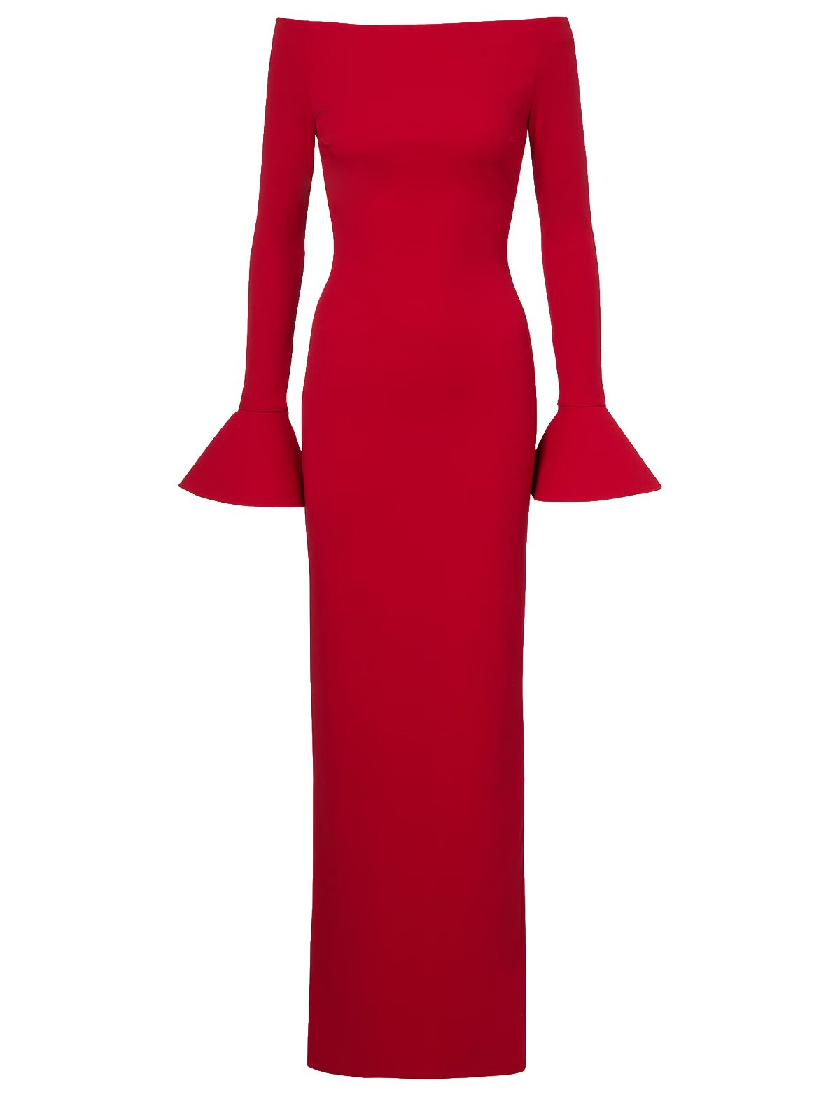 HUTTON MAXI DRESS #RED 113 SOLACE LONDON Dress OS47028