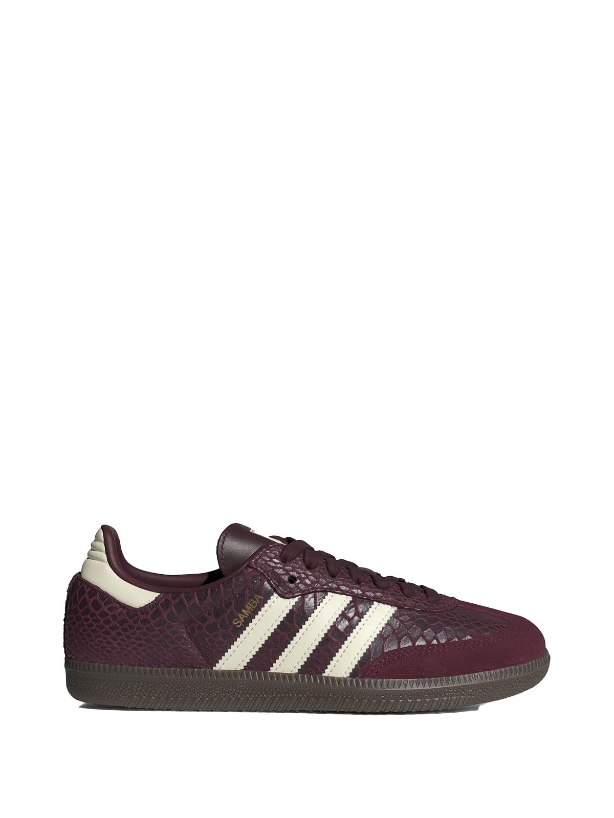 SAMBA OG W#MAROON/CREWHT/GOLDMT ADIDAS ORIGINALS Scarpe IH3979