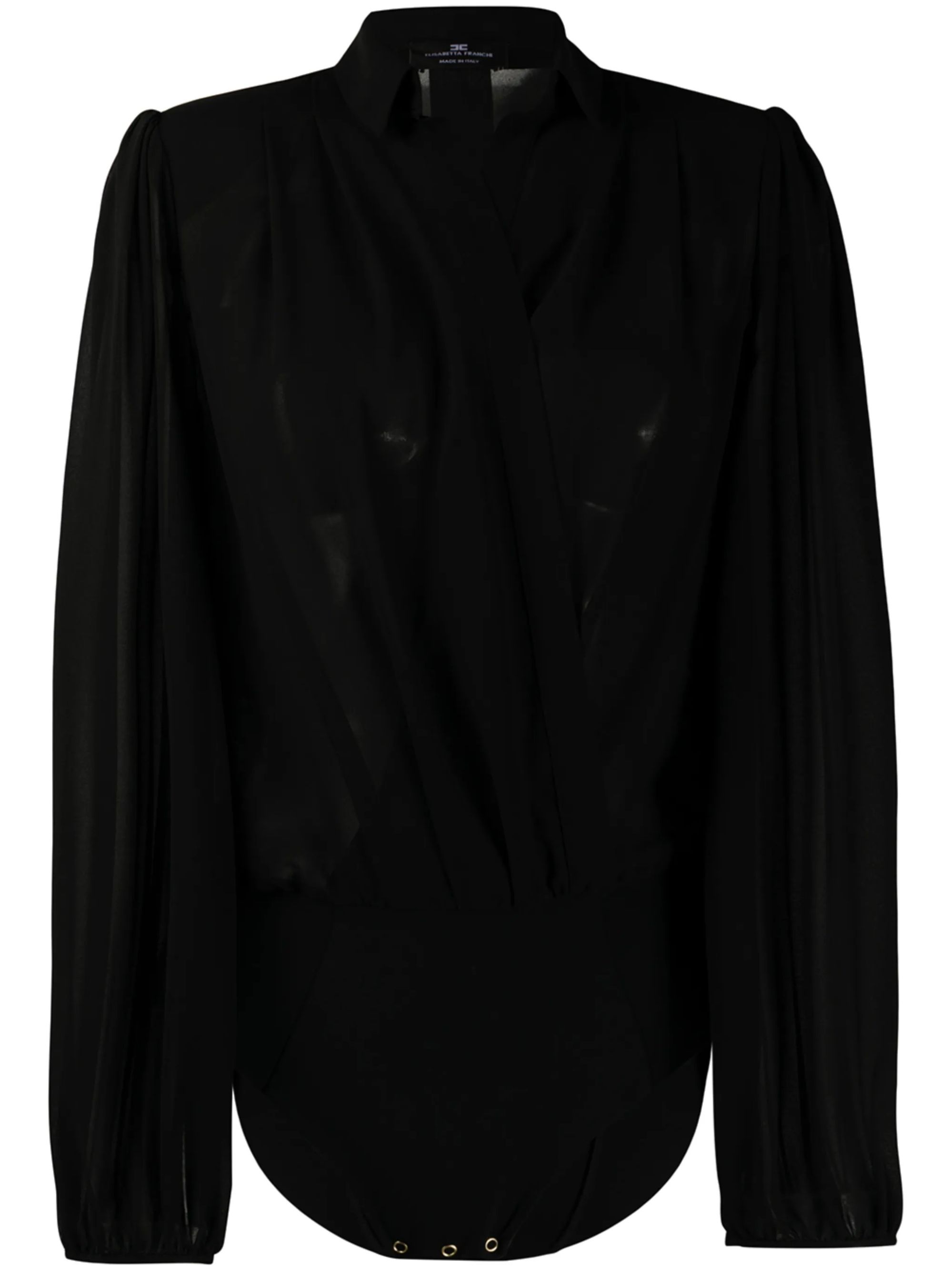 CAMICIA A BODY NERO #110 ELISABETTA FRANCHI Camicie CB00966E2