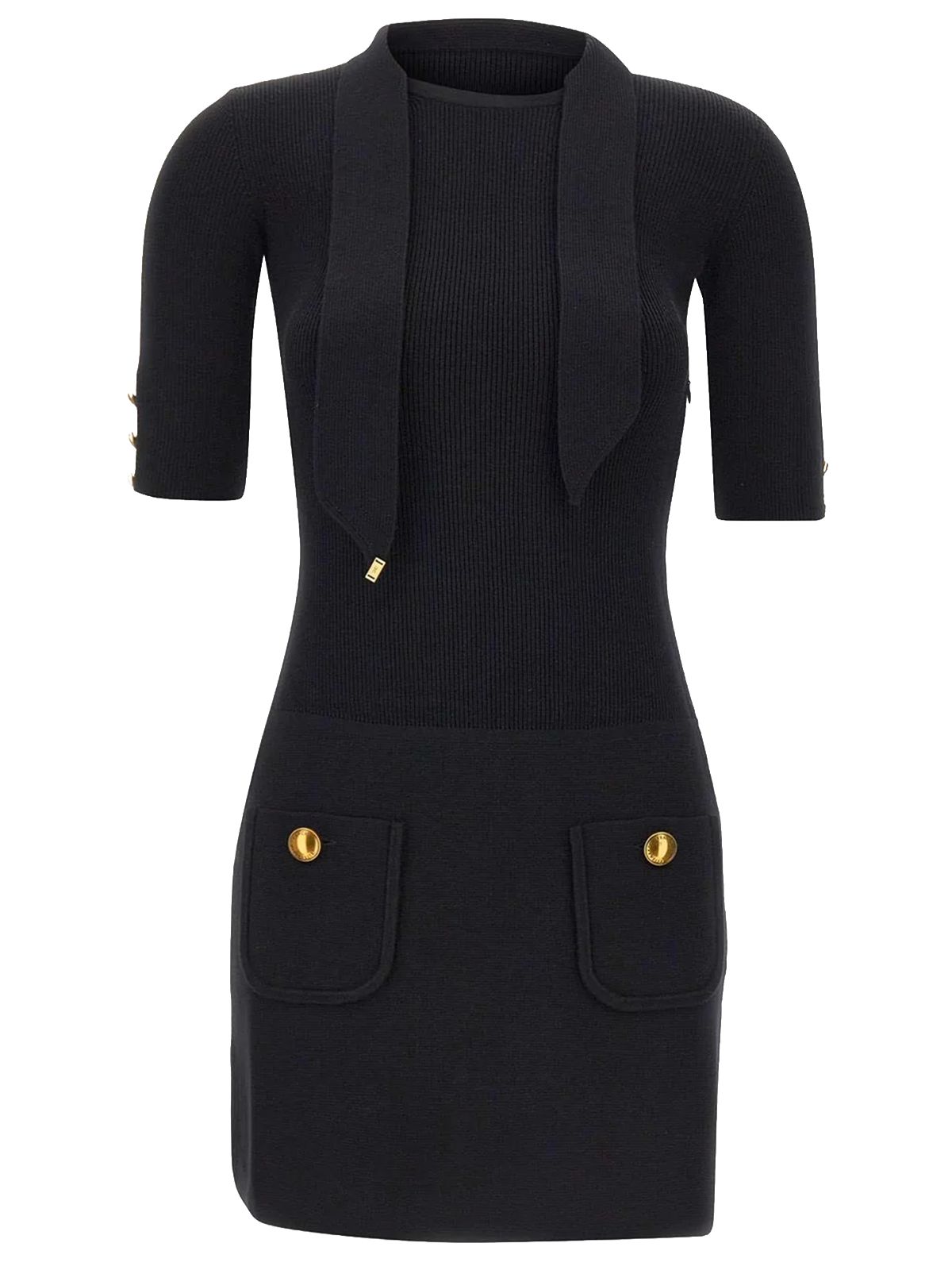 ABITO DI MAGLIA NERO #110 ELISABETTA FRANCHI Vestiti AM04S66E2