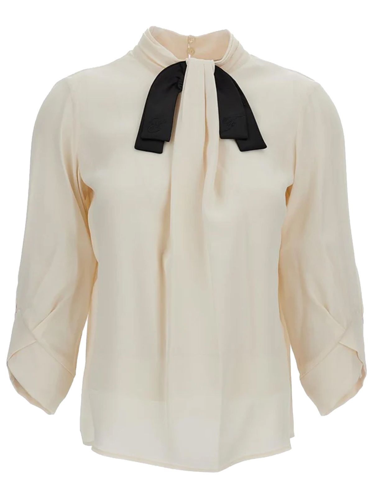 CAMICIA BURRO/NERO #E84 ELISABETTA FRANCHI Camicie CA17866E2