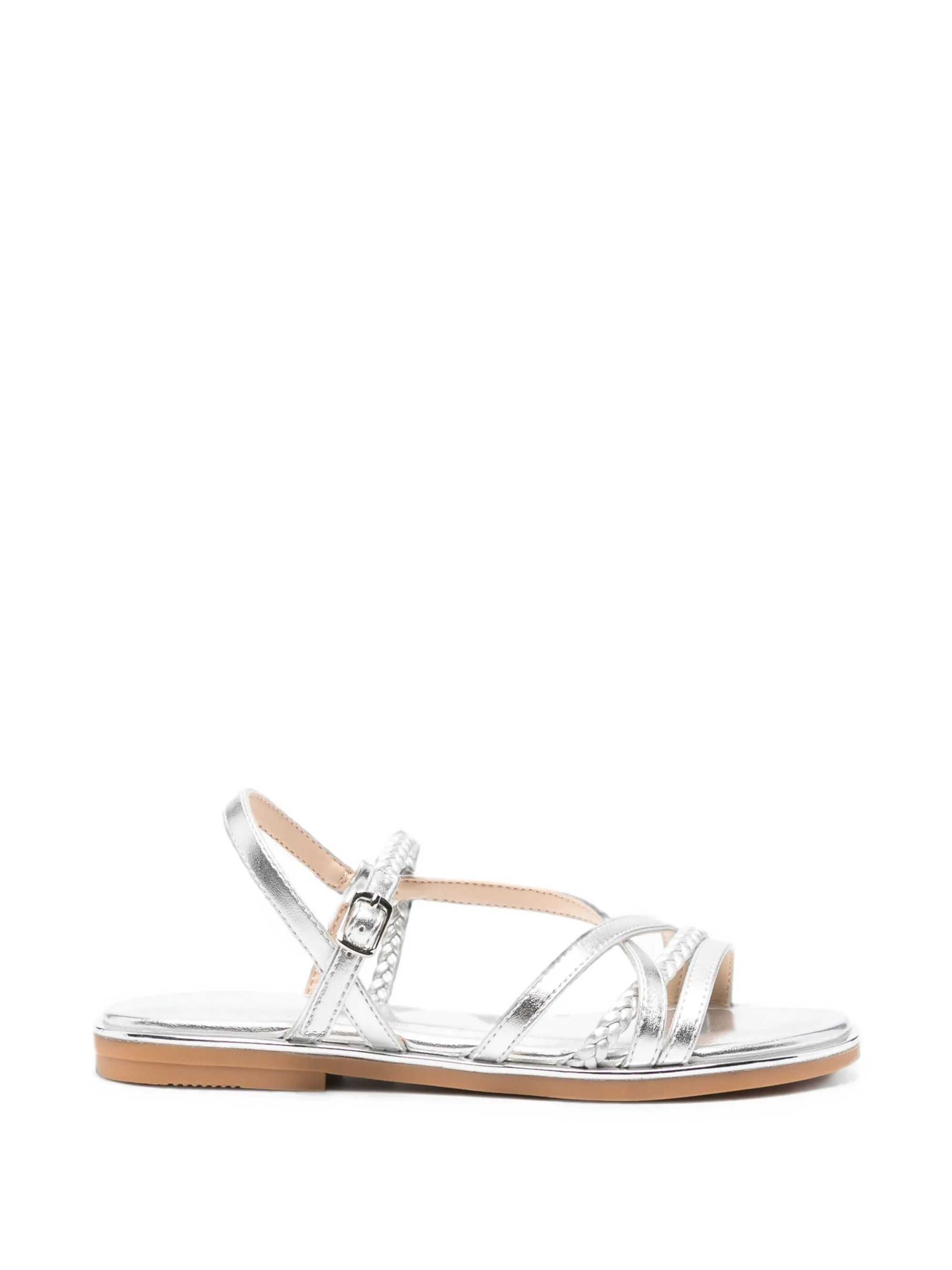 SANDAL METALLIC SILVER #00532 LIU JO Shoes 4A6307EX02900532