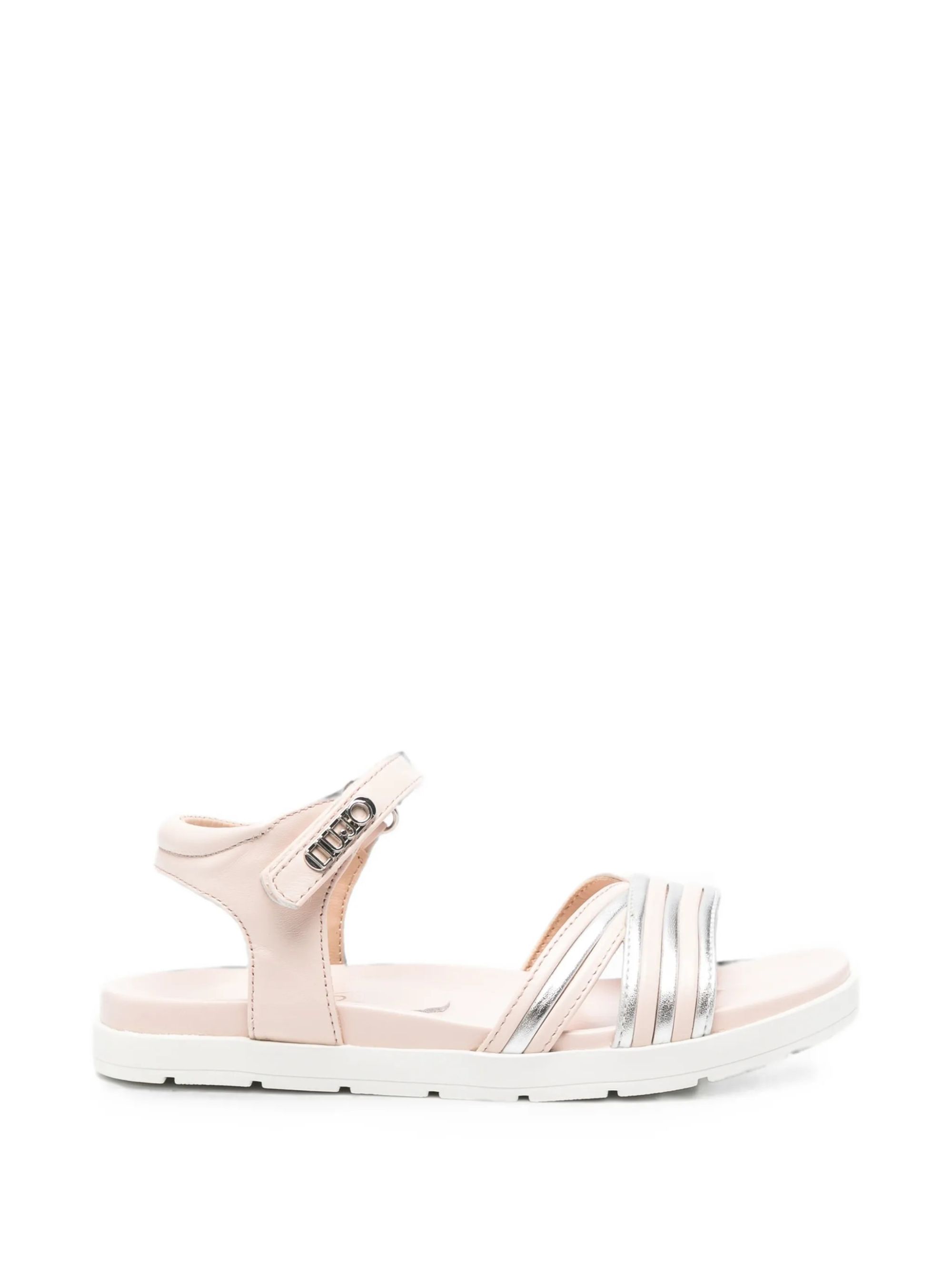 SANDAL NAPPA/METALLIC BLUSH/SILVER #S4076 LIU JO Scarpe 4A6305PX062S4076